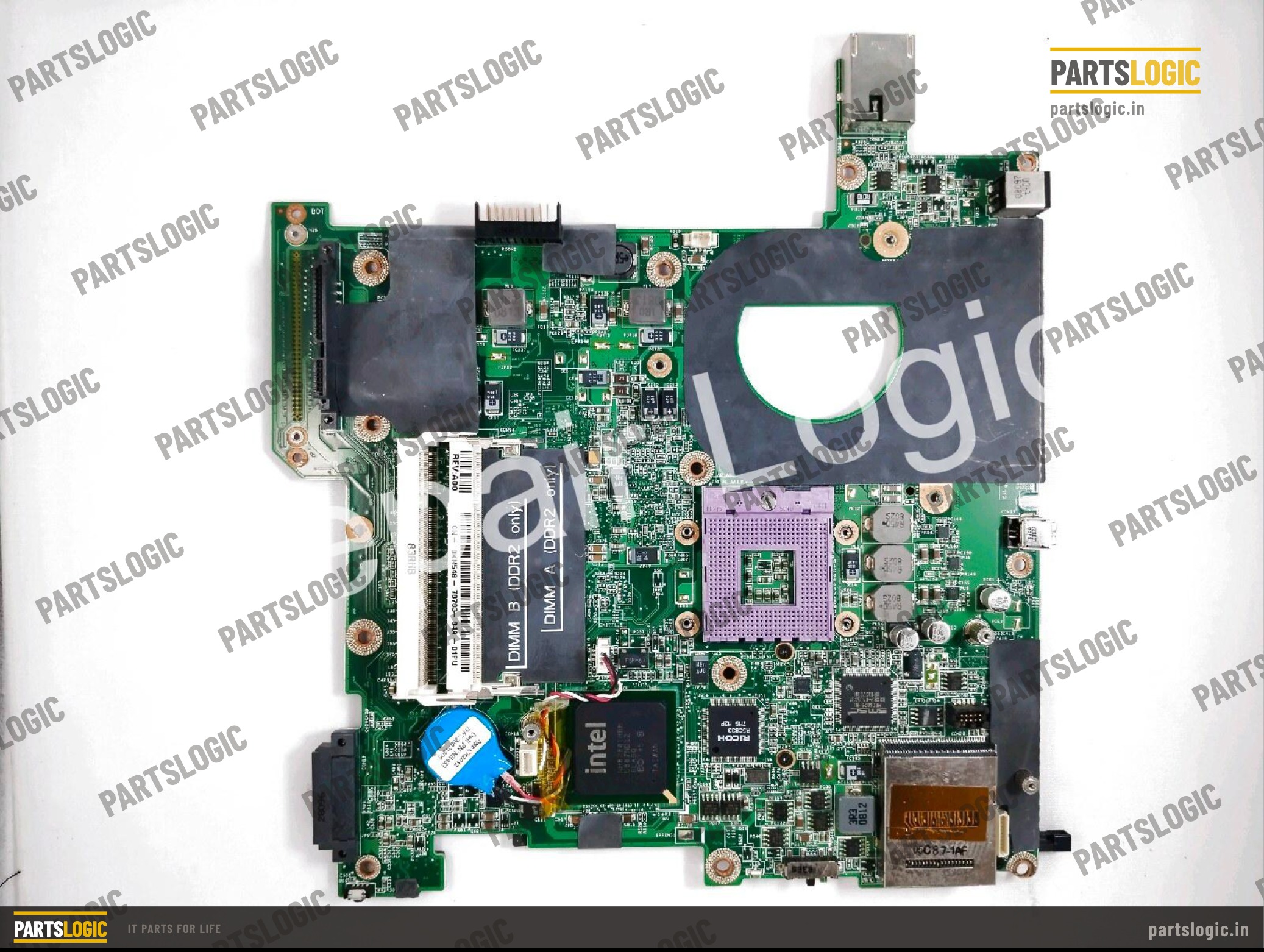 Dell Vostro 1400 Laptop Motherboard — Core 2 Duo, Integrated Graphics