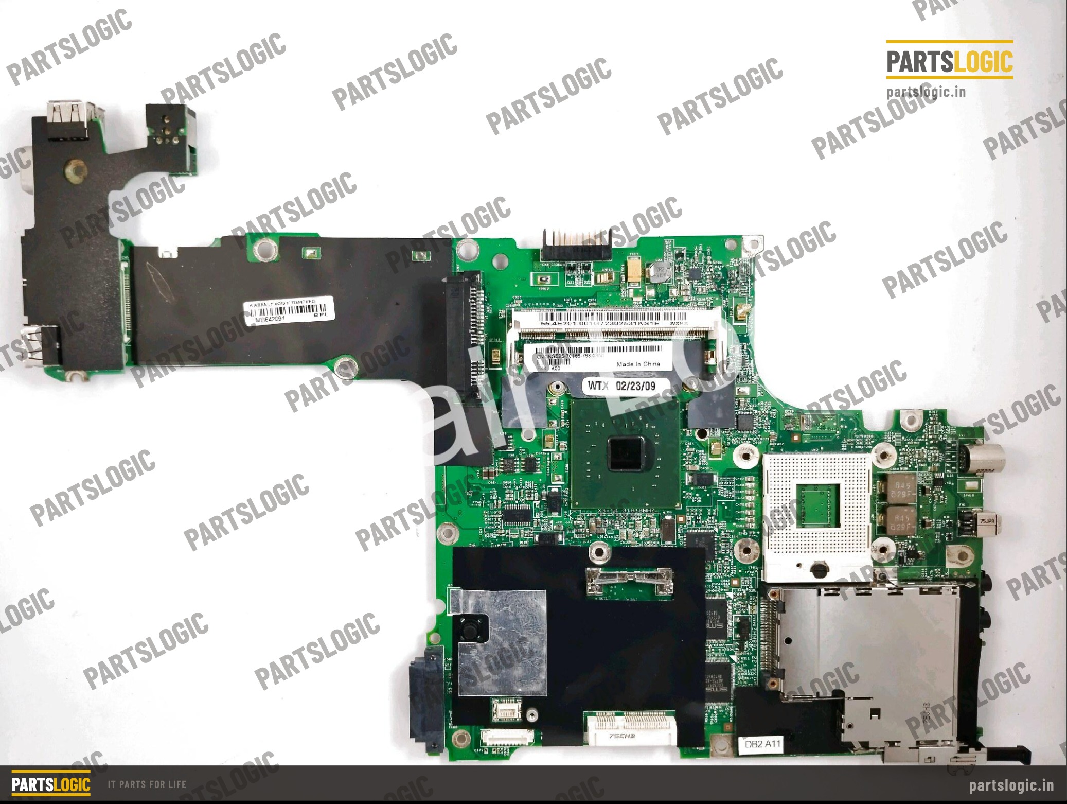 Dell Inspiron 640M Laptop Motherboard — Integrated Graphics