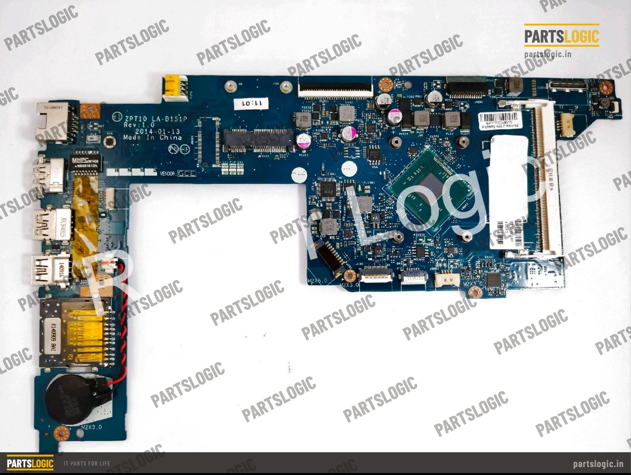 HP 11-N X360 LA-B151P/LA-B153P With SSD Conector INTEL N3540 CPU 789089-501