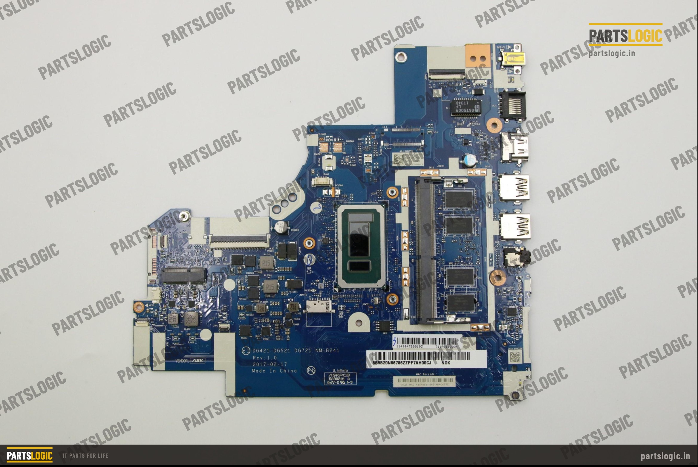 Lenovo IdeaPad 320 Laptop Motherboard — i3-6006U, Integrated Graphics