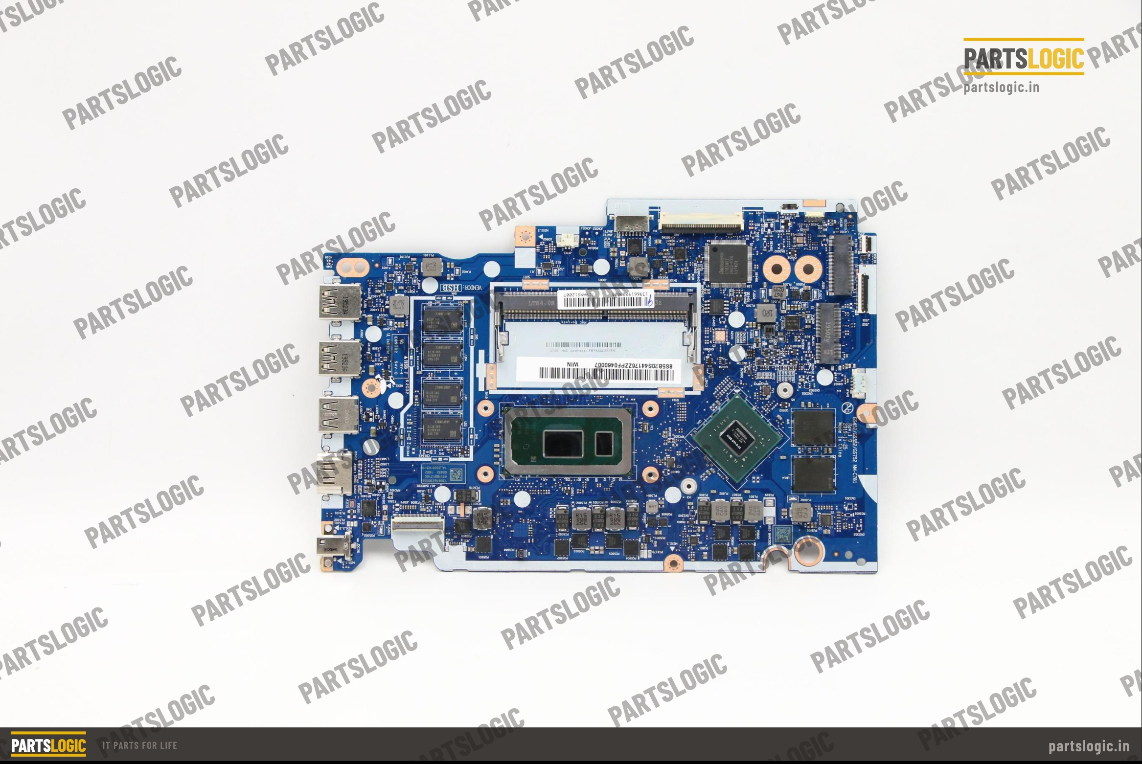 Lenovo IdeaPad 3-15IML05 Laptop Motherboard — i3-10110U, Integrated Graphics