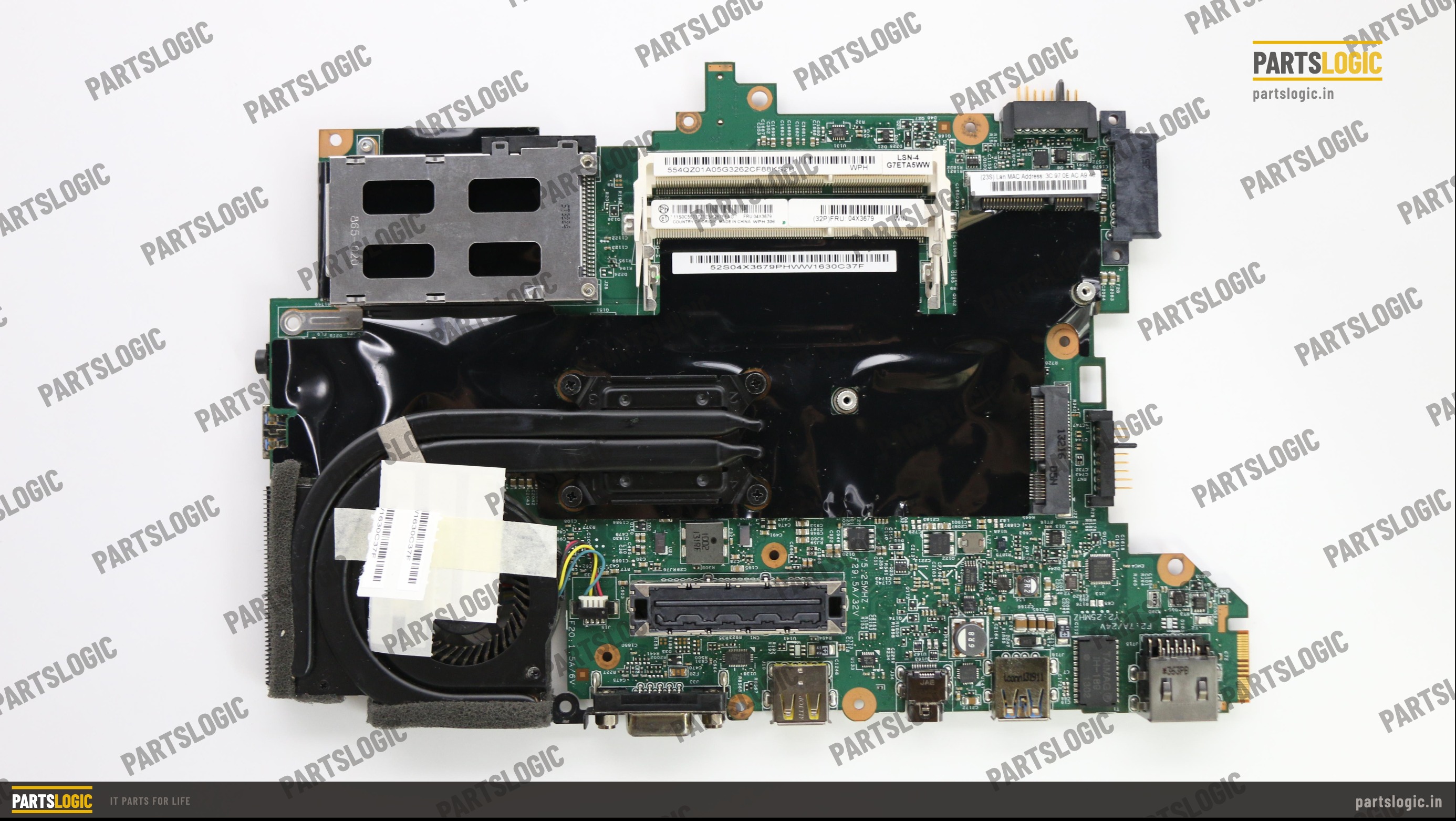 Lenovo ThinkPad T430S Laptop Motherboard — i7-3520M, Integrated Graphics