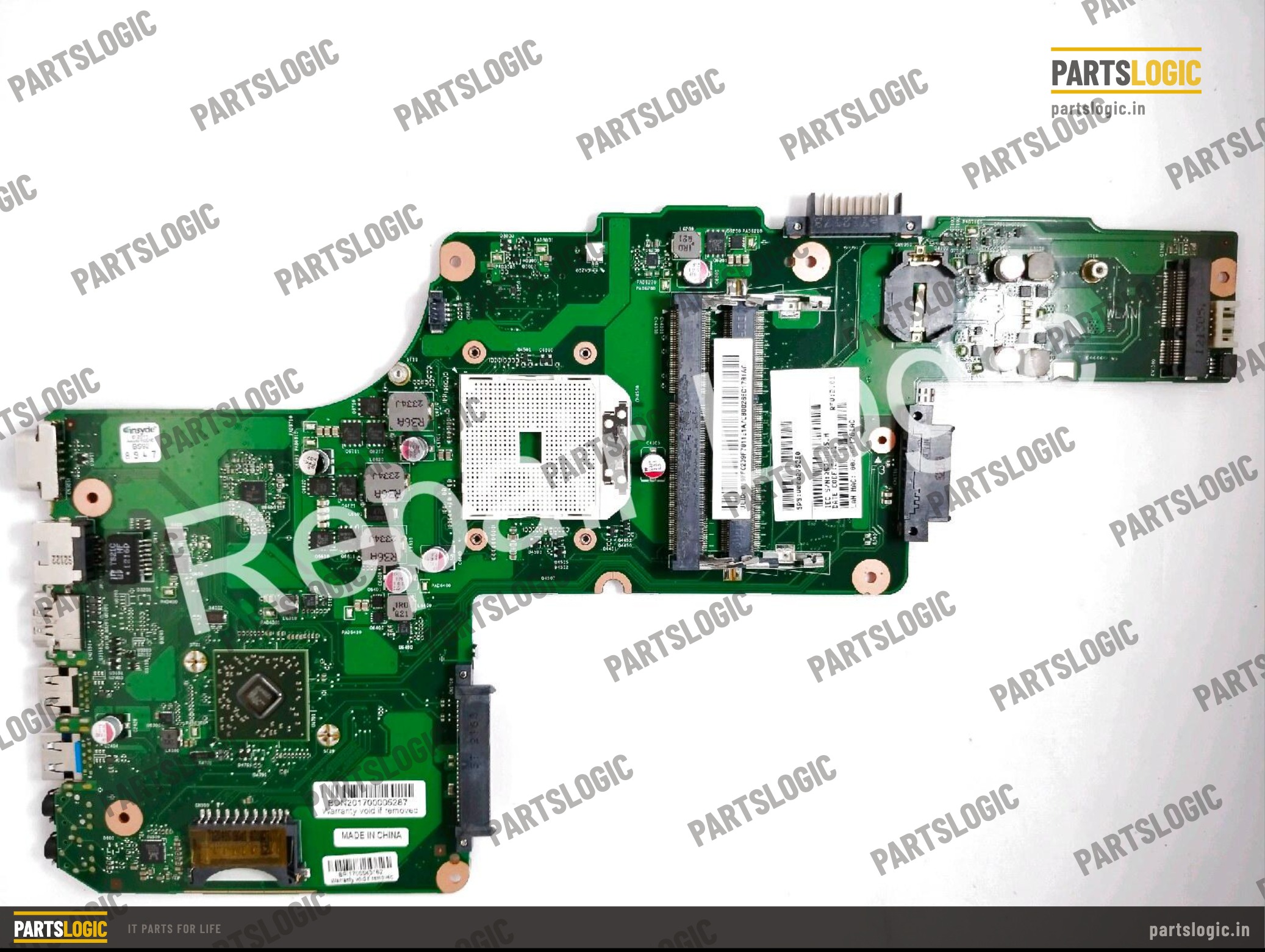 TOSHIBA C850 / C855 AMD GREEN SOCKET V000275280