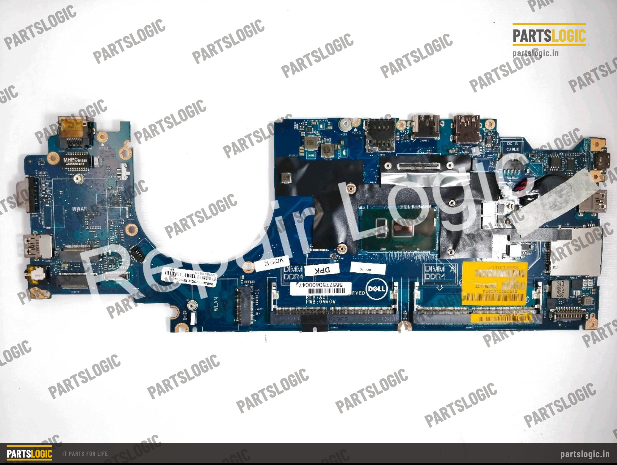 Dell Latitude E-Series 5480 Laptop Motherboard — i5-7200U, Integrated Graphics