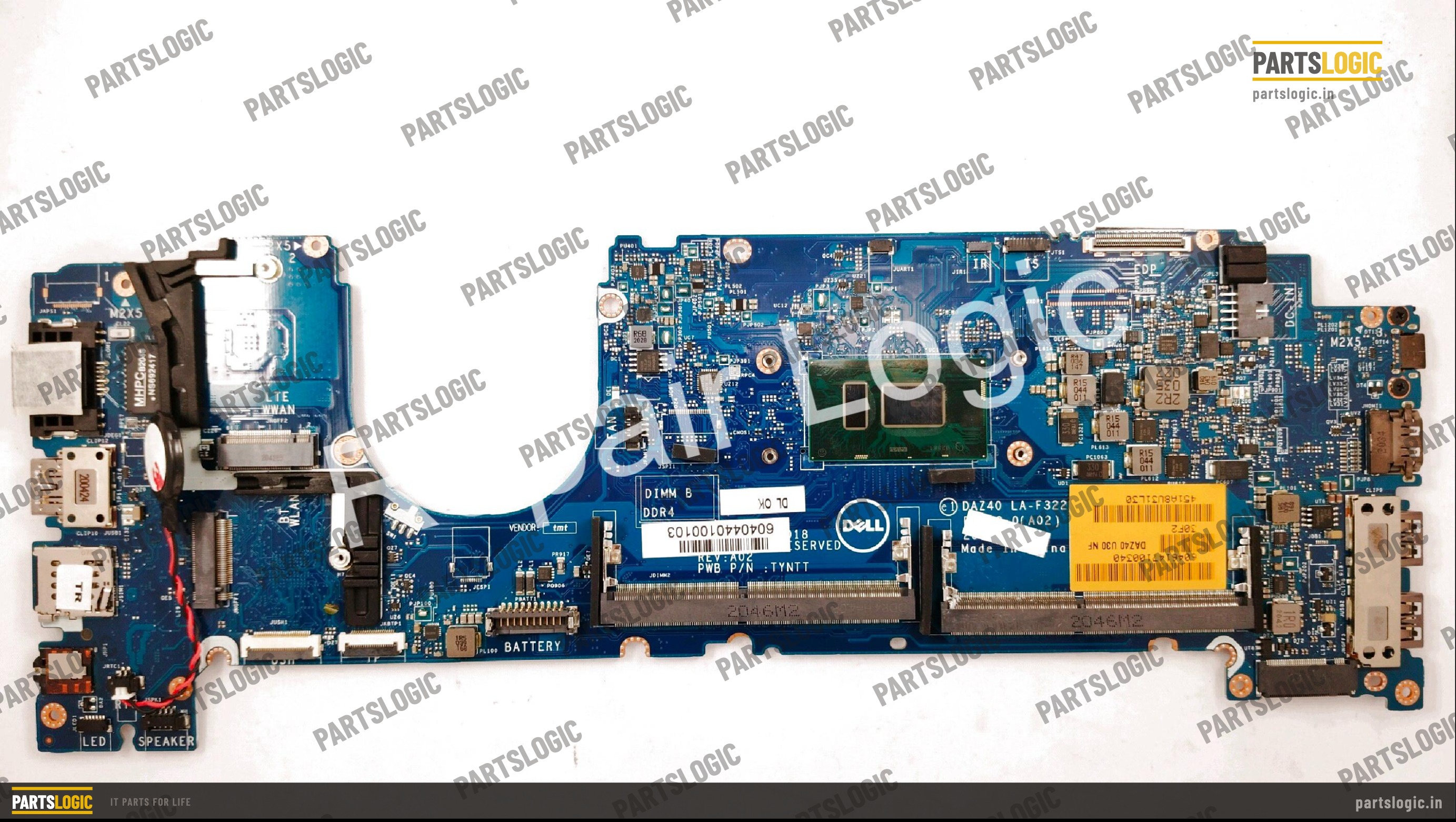 Dell Latitude E-Series 7490 Laptop Motherboard — i5-8350U, Integrated Graphics