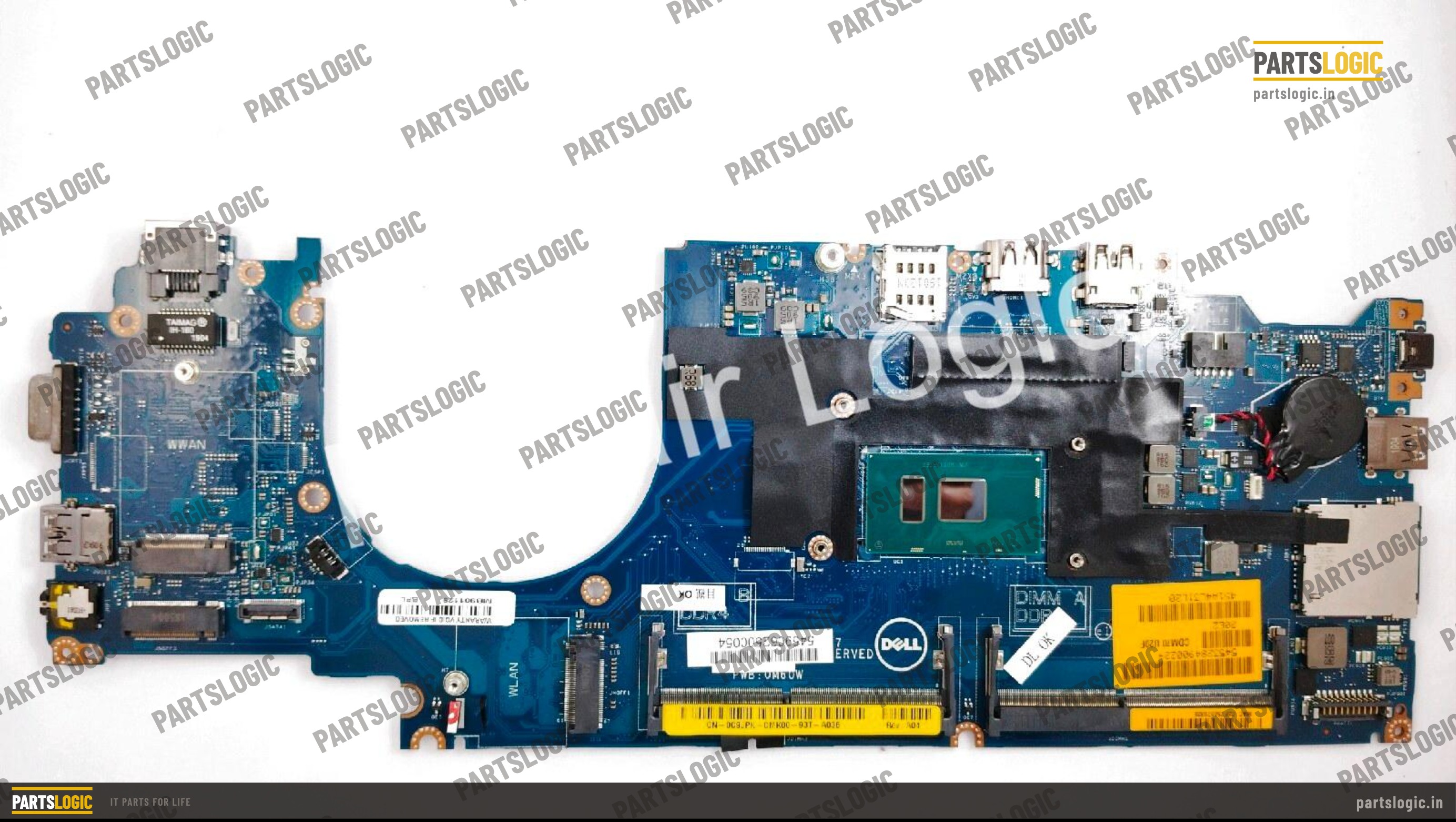 Dell Latitude E-Series 5480 Laptop Motherboard — i5-6300U, Integrated Graphics