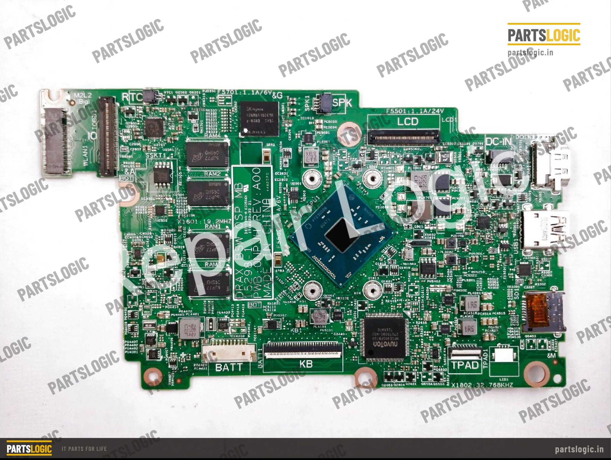 Dell 3162 / 3168 Rocket MB N3060 4GB 32GB