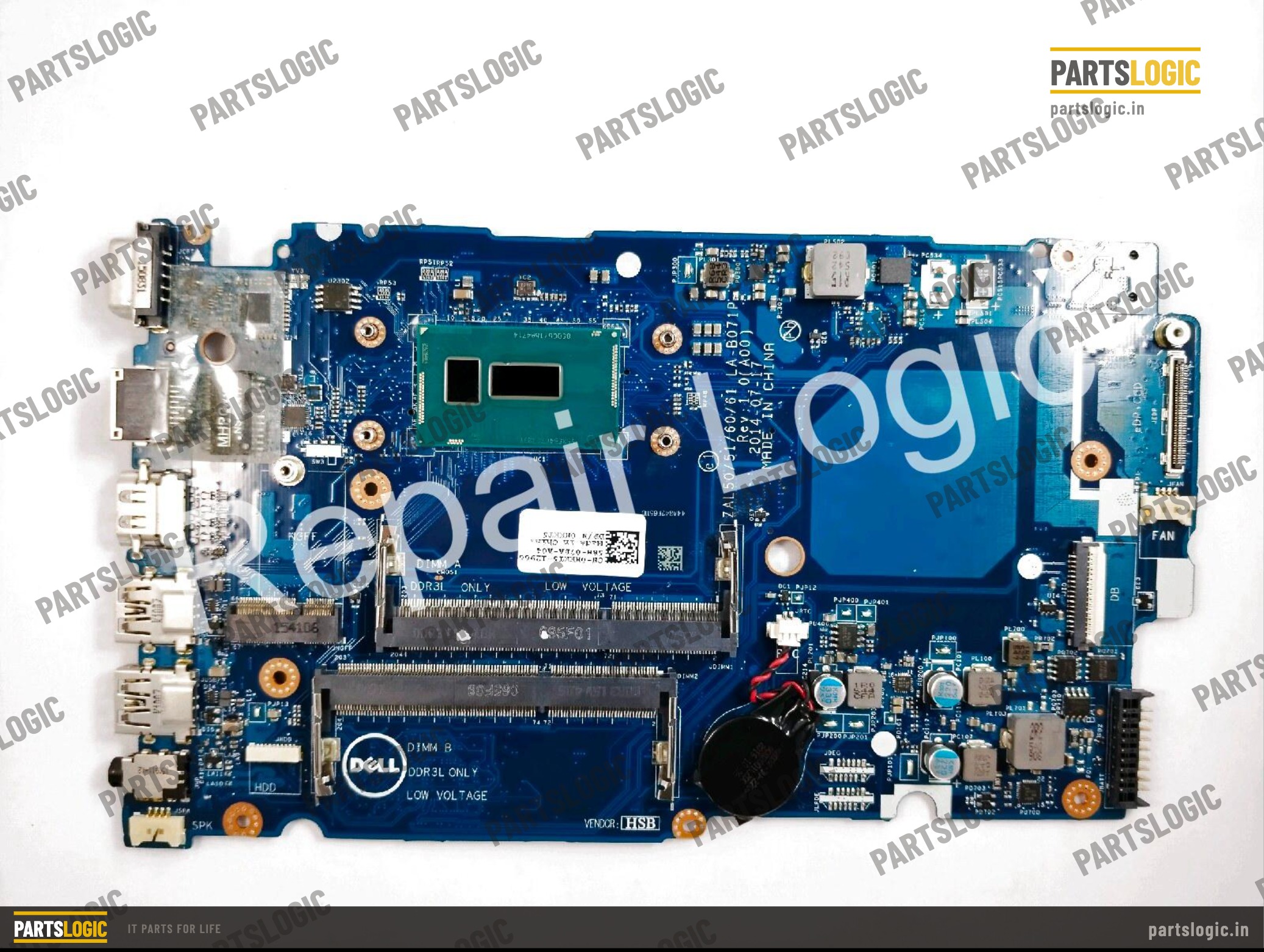 Dell Latitude 3450 Laptop Motherboard — i5-5200U, Integrated Graphics