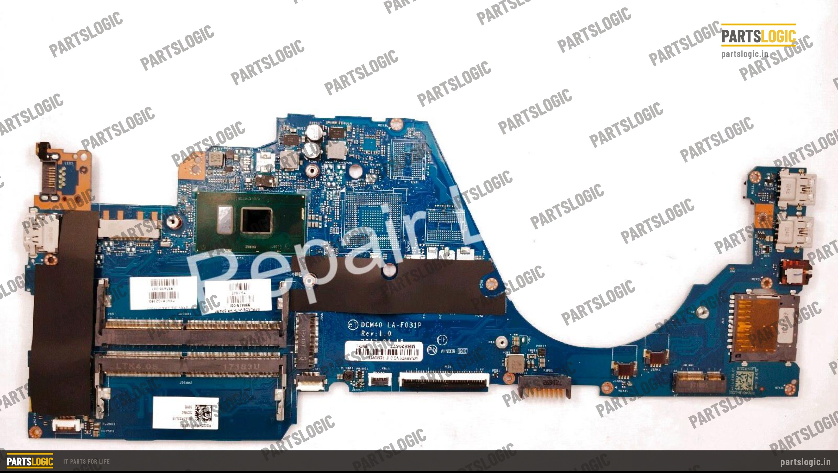 HP Pavilion 14-BF Laptop Motherboard — i3-7100U, Integrated Graphics