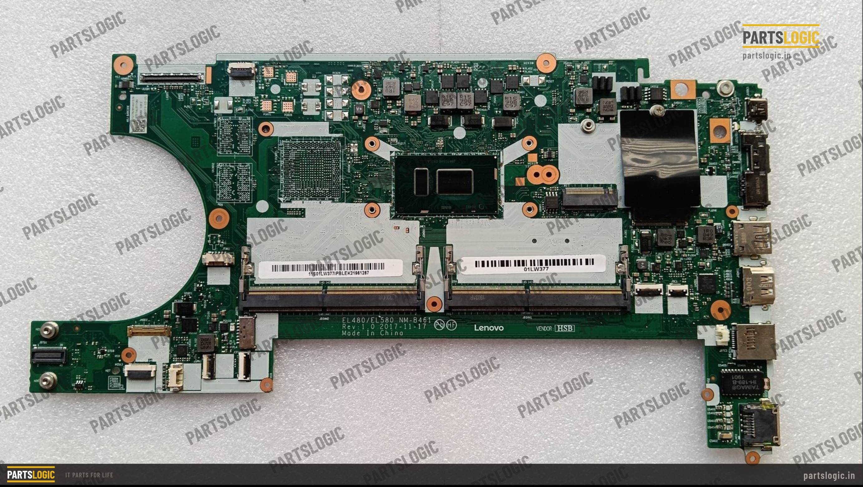 Lenovo ThinkPad L480 Laptop Motherboard — i5-8250U, Integrated Graphics