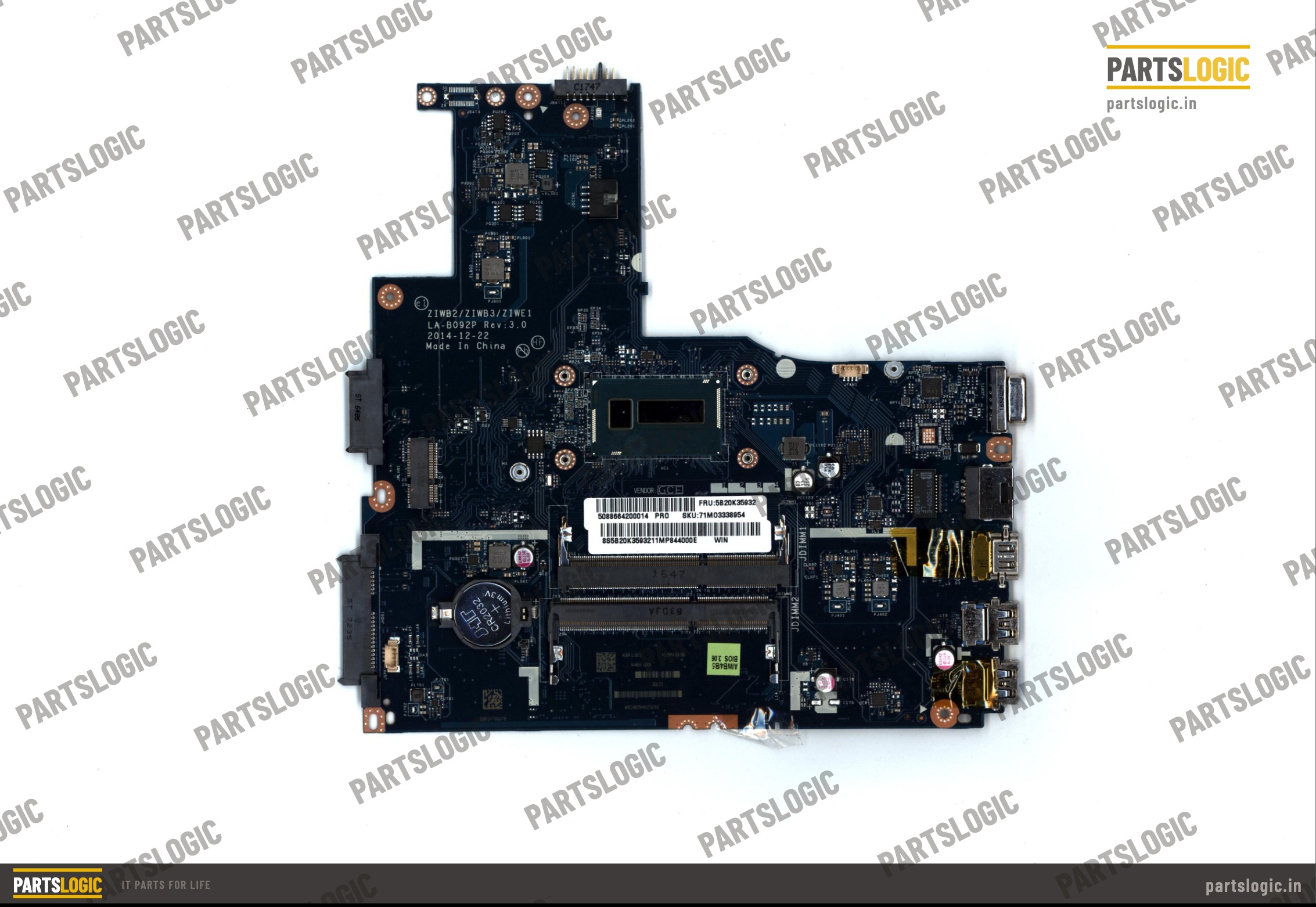 LENOVO B40-80 LA-B092P i3-5005U UMA