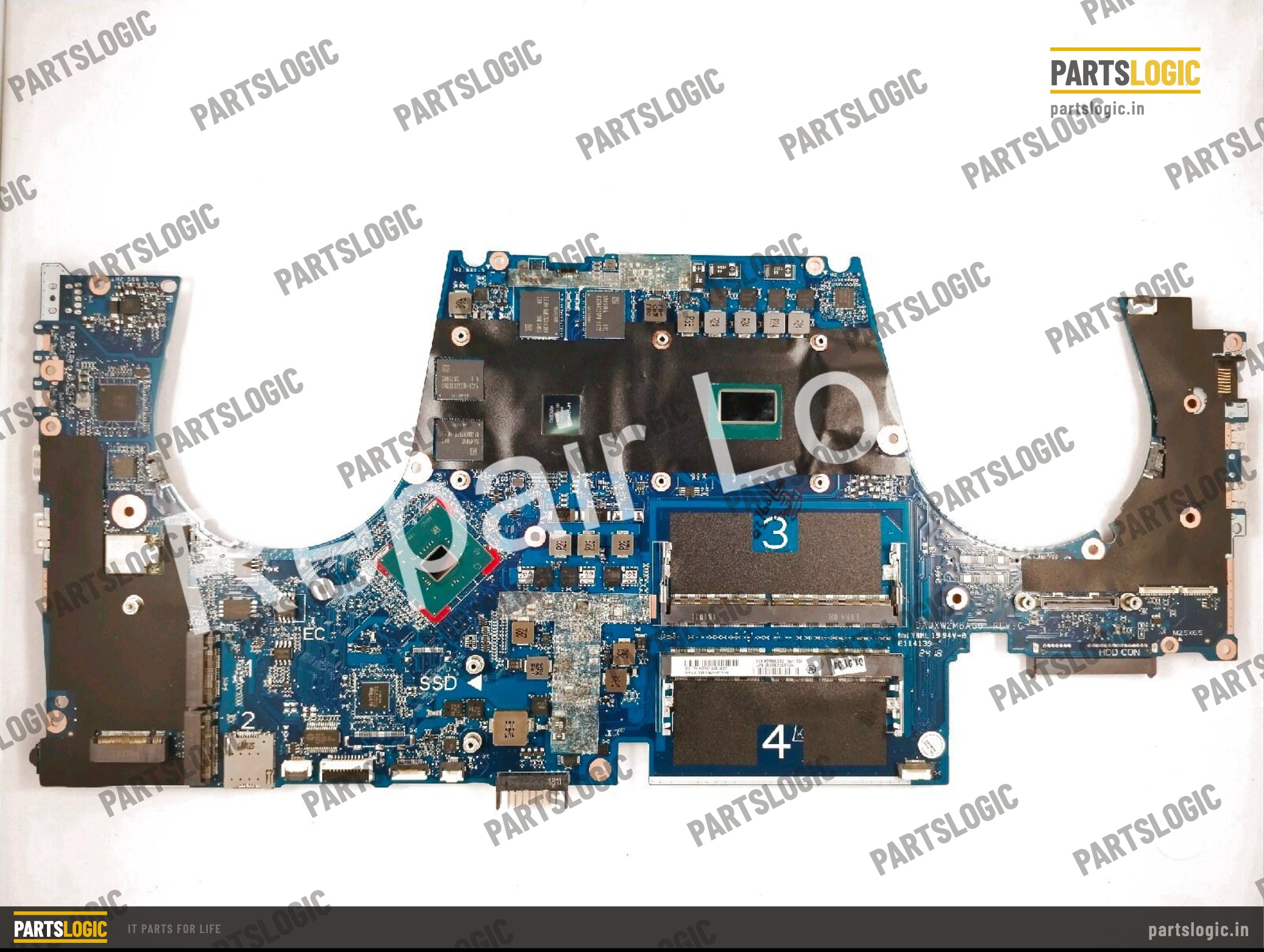 HP ZBook 15 Laptop Motherboard — i5-8400HQ, Discrete Graphics