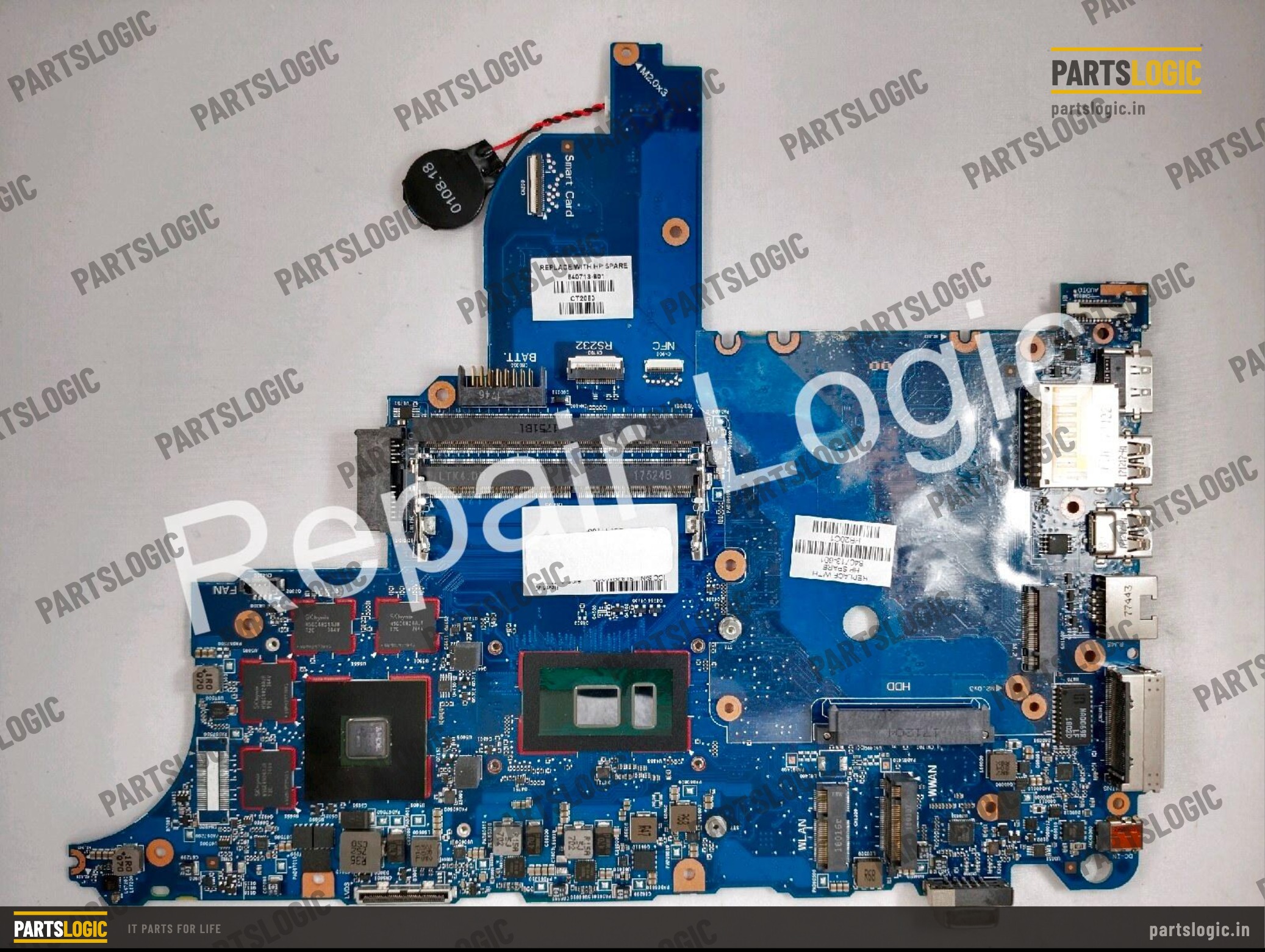 HP ProBook 640 G2 Laptop Motherboard — i7-6600U, Discrete Graphics
