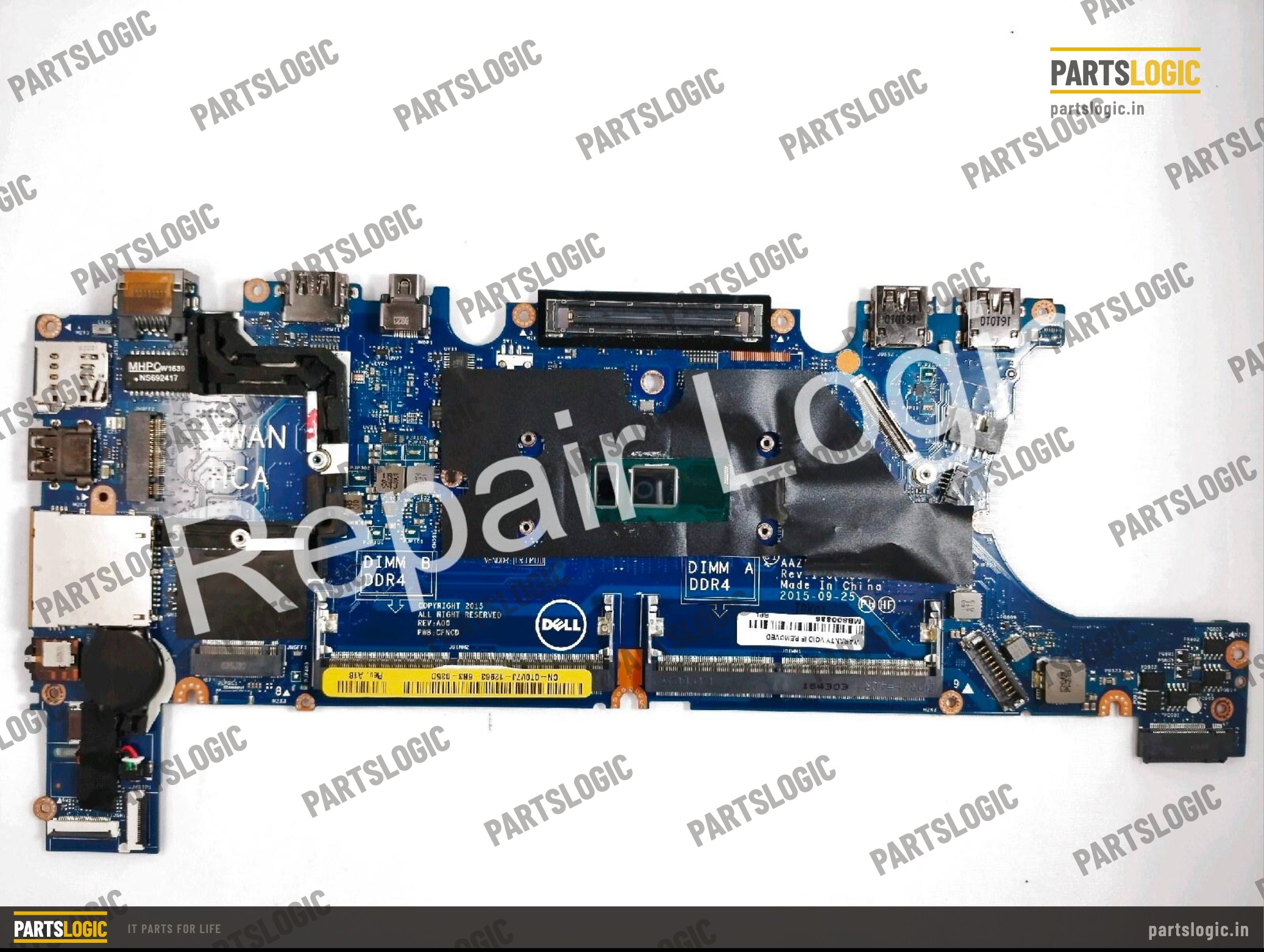 Dell Latitude E-Series 7270 Laptop Motherboard — i7-6600U, Integrated Graphics