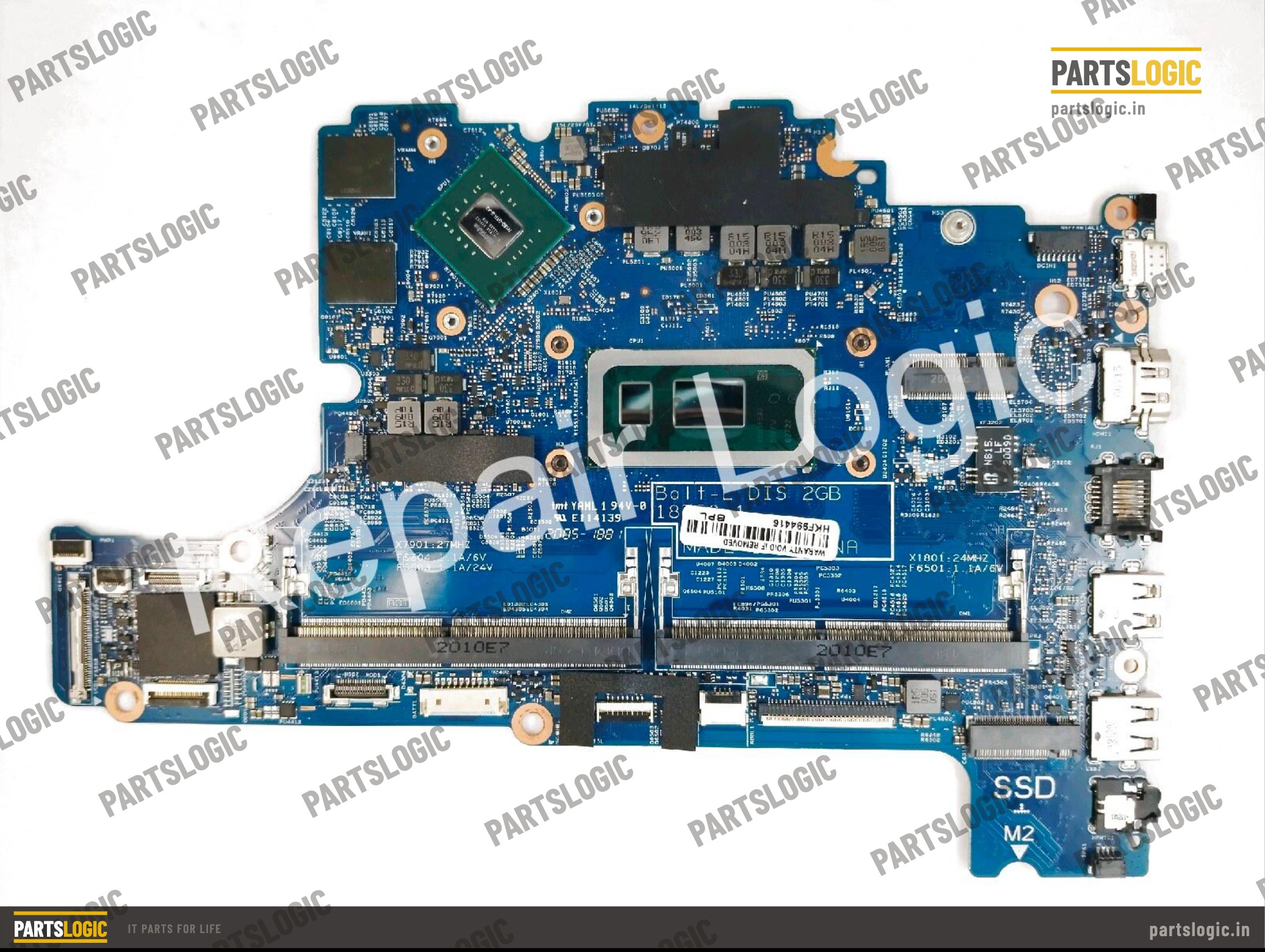 Dell Latitude 3400 Laptop Motherboard — i7-8565U, Discrete Graphics