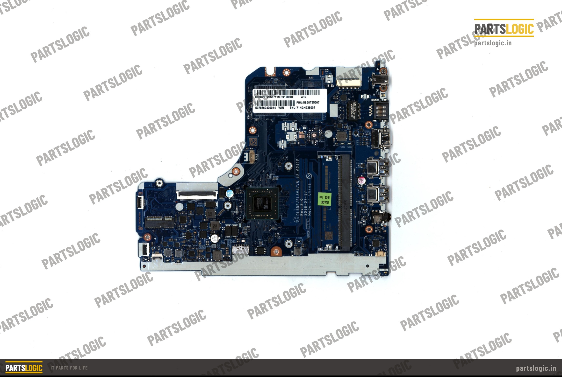 Lenovo IdeaPad 130-15AST Laptop Motherboard — Integrated Graphics