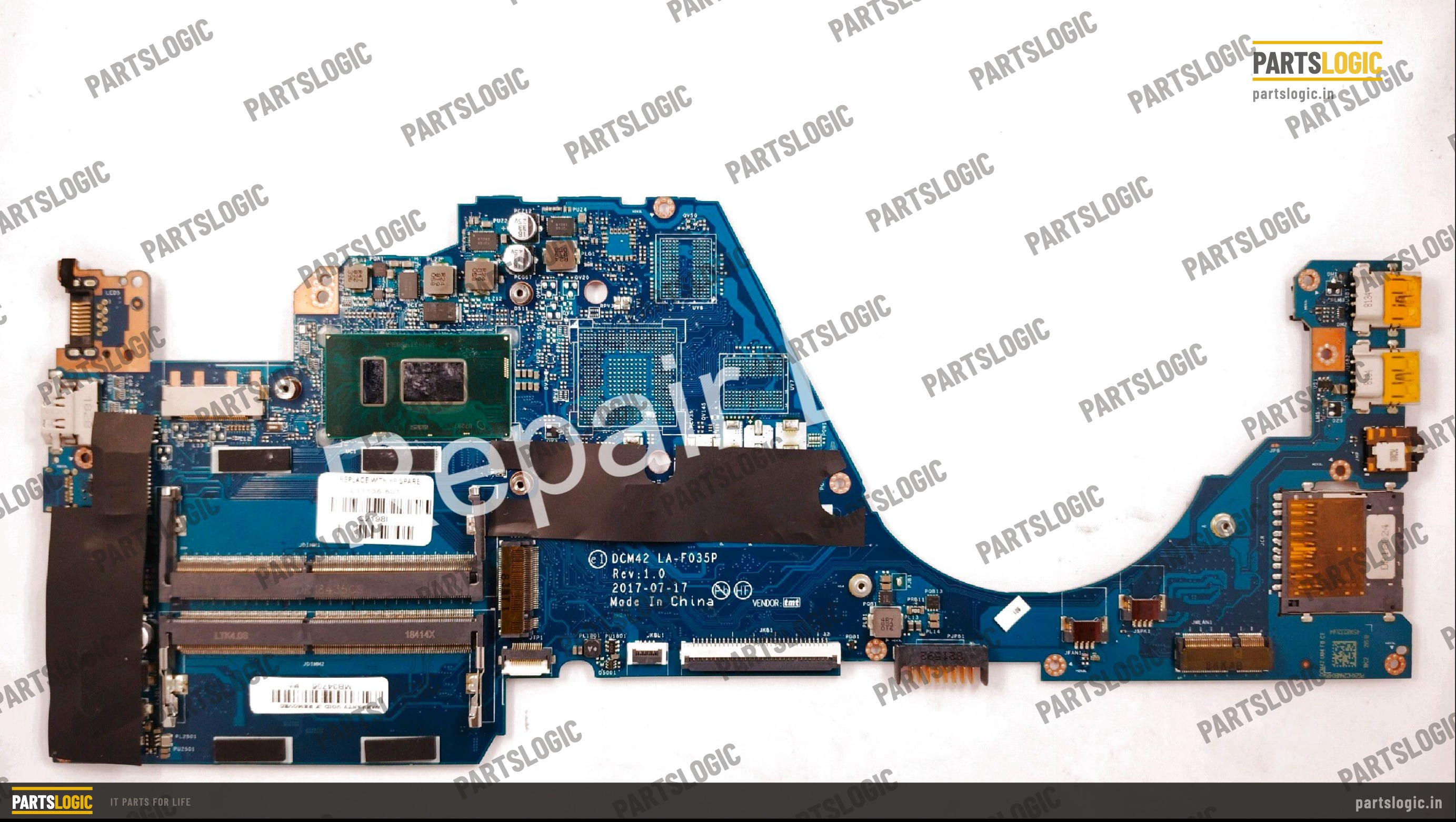 HP Pavilion 14-BF Laptop Motherboard — i5-8250U, Integrated Graphics