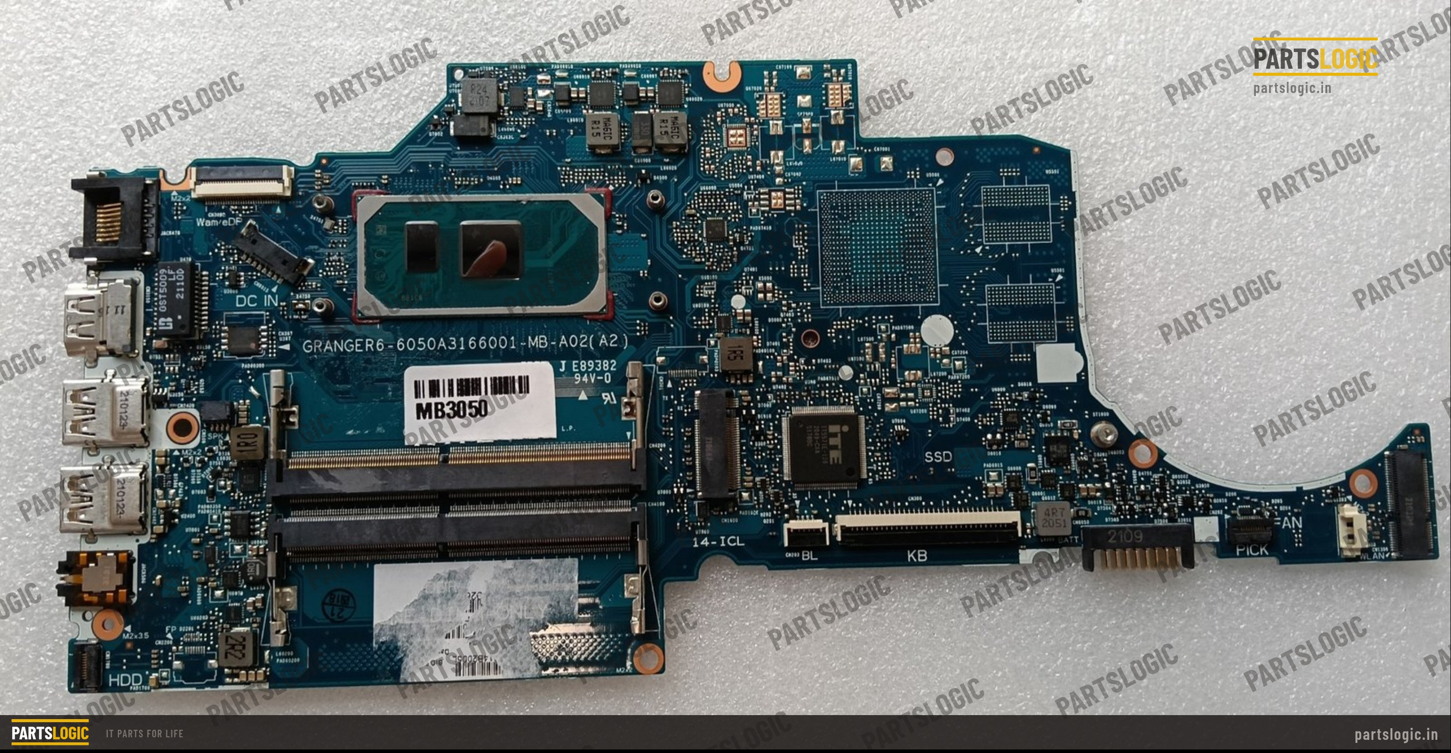 HP 14Q-CS 240 G7 GRANGER-L92617-001 i3-1005G1U UMA