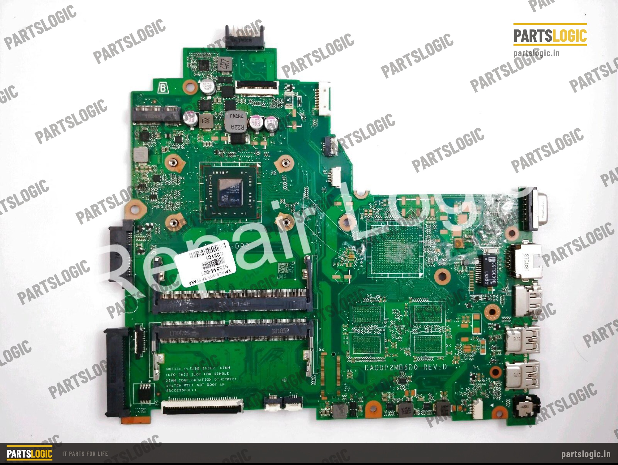 HP 14-BS /245 G6 OP2 / DA0P2BMB6D0 AMD A9-9420 2 DIMM UMA