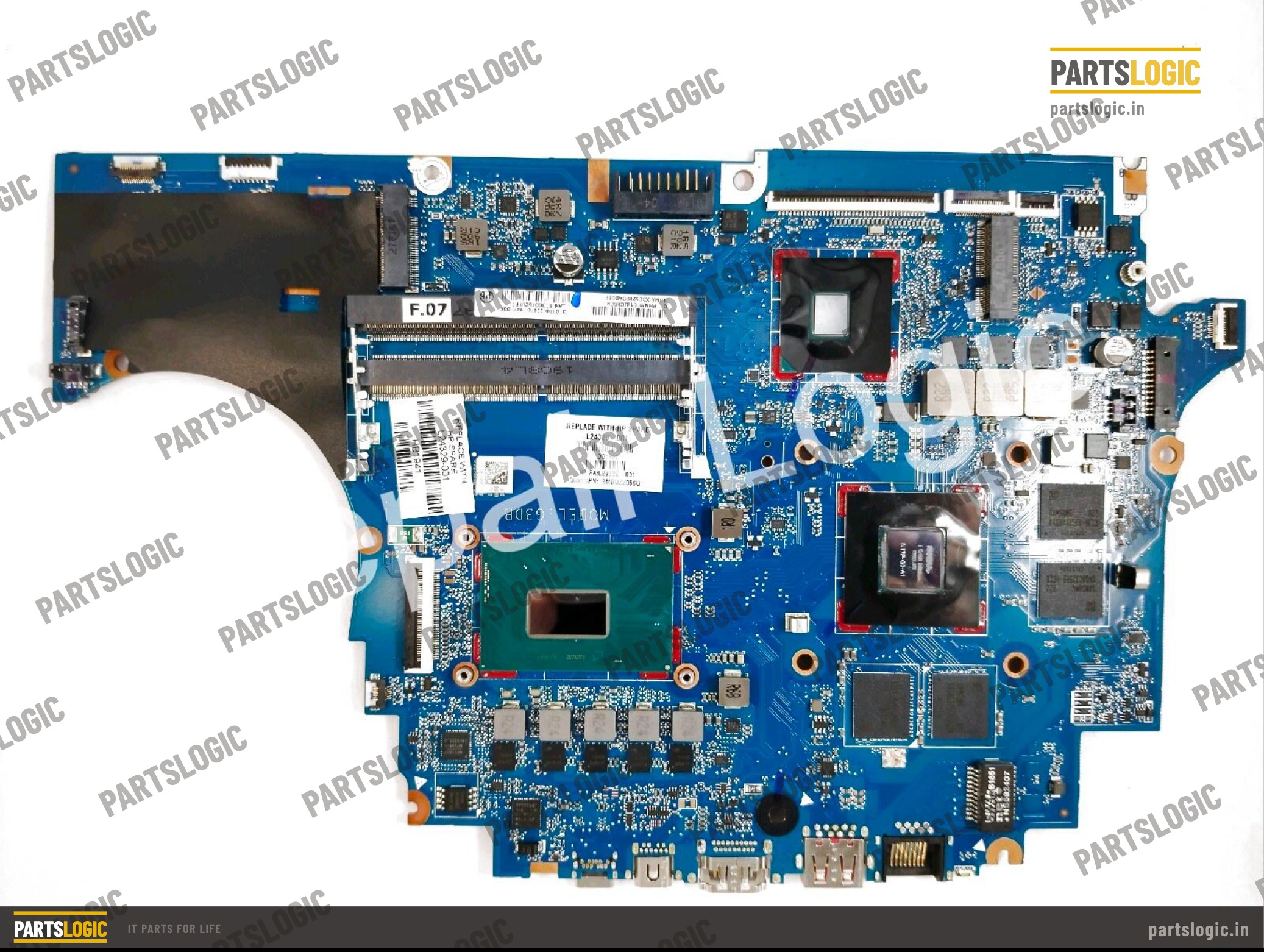 HP Omen 15-DC Laptop Motherboard — i5-8300H, Discrete Graphics