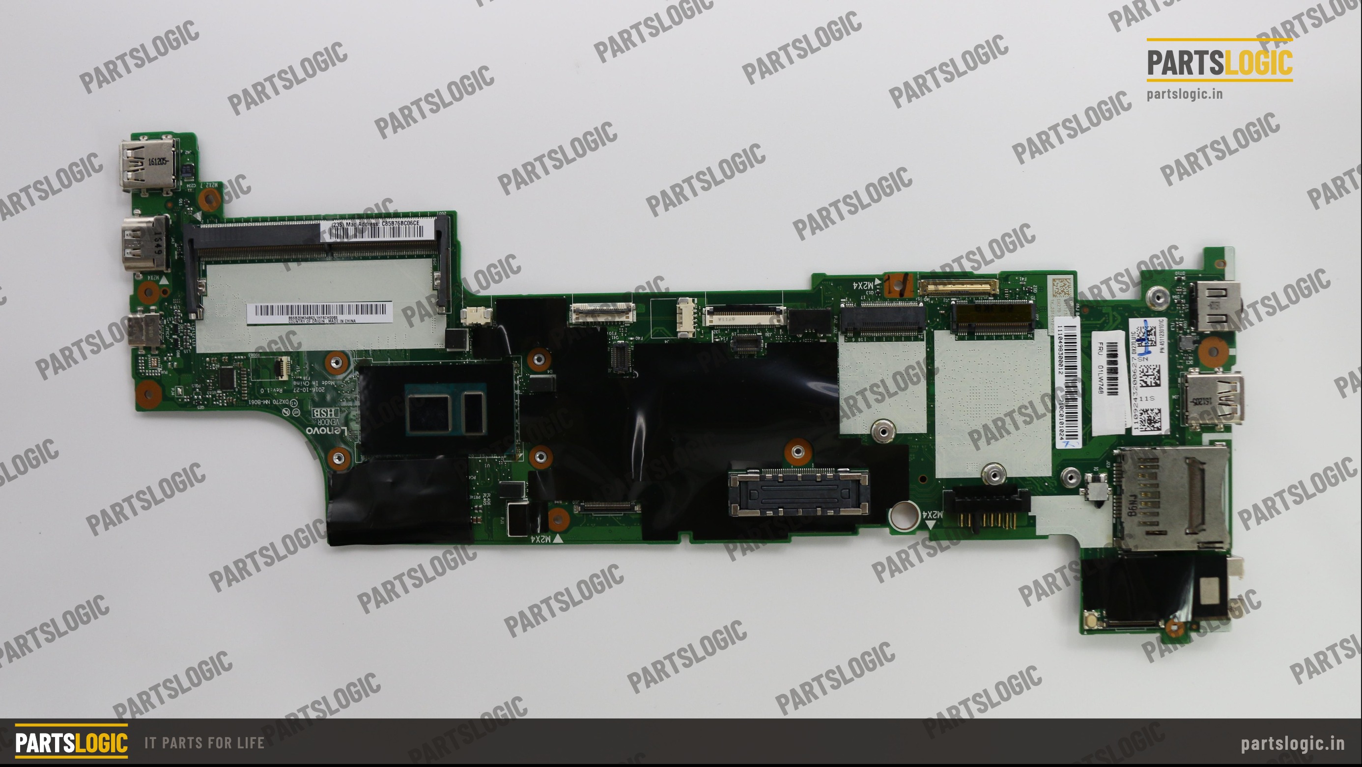 Lenovo ThinkPad X270 Laptop Motherboard — i7-7600U, Integrated Graphics