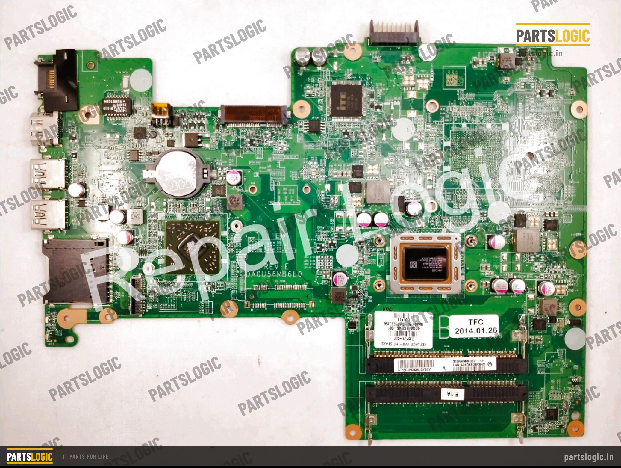 HP 15-B DAOU56MB6EO /U56 AMD A6-4455M UMA 709174-501 (FITS U36)