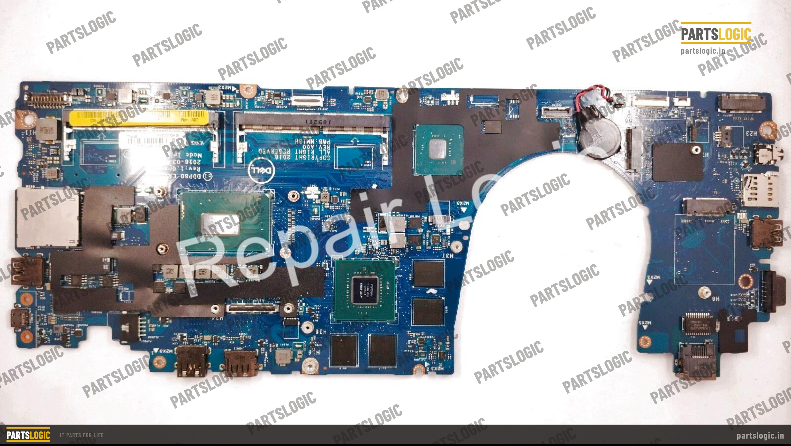 Dell Latitude 5491 Laptop Motherboard — i7-8850U, Discrete Graphics