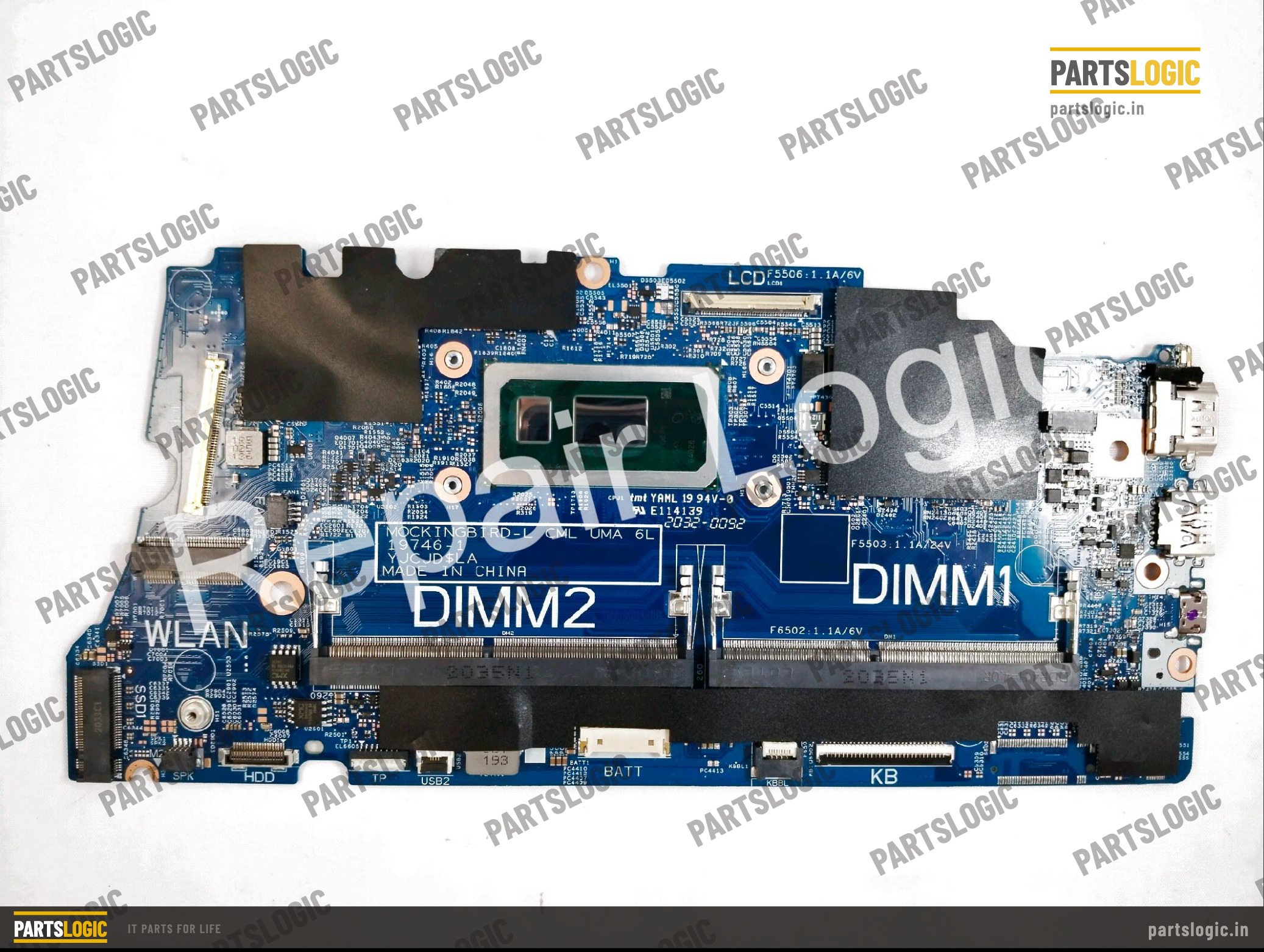 Dell Latitude E-Series 3410 Laptop Motherboard — i5-10210U, Integrated Graphics