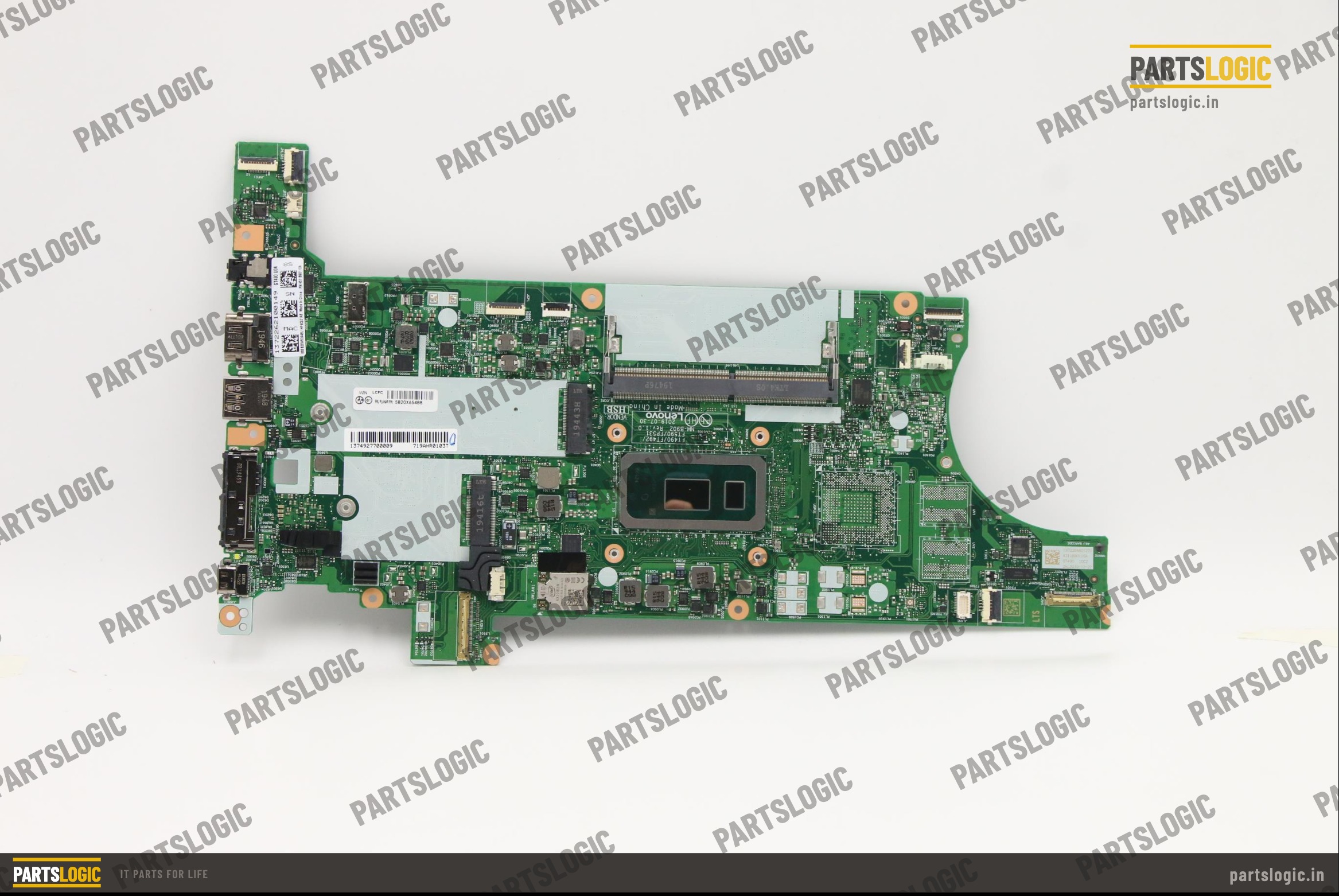 Lenovo ThinkPad T490 Laptop Motherboard — i7-8565U, Integrated Graphics