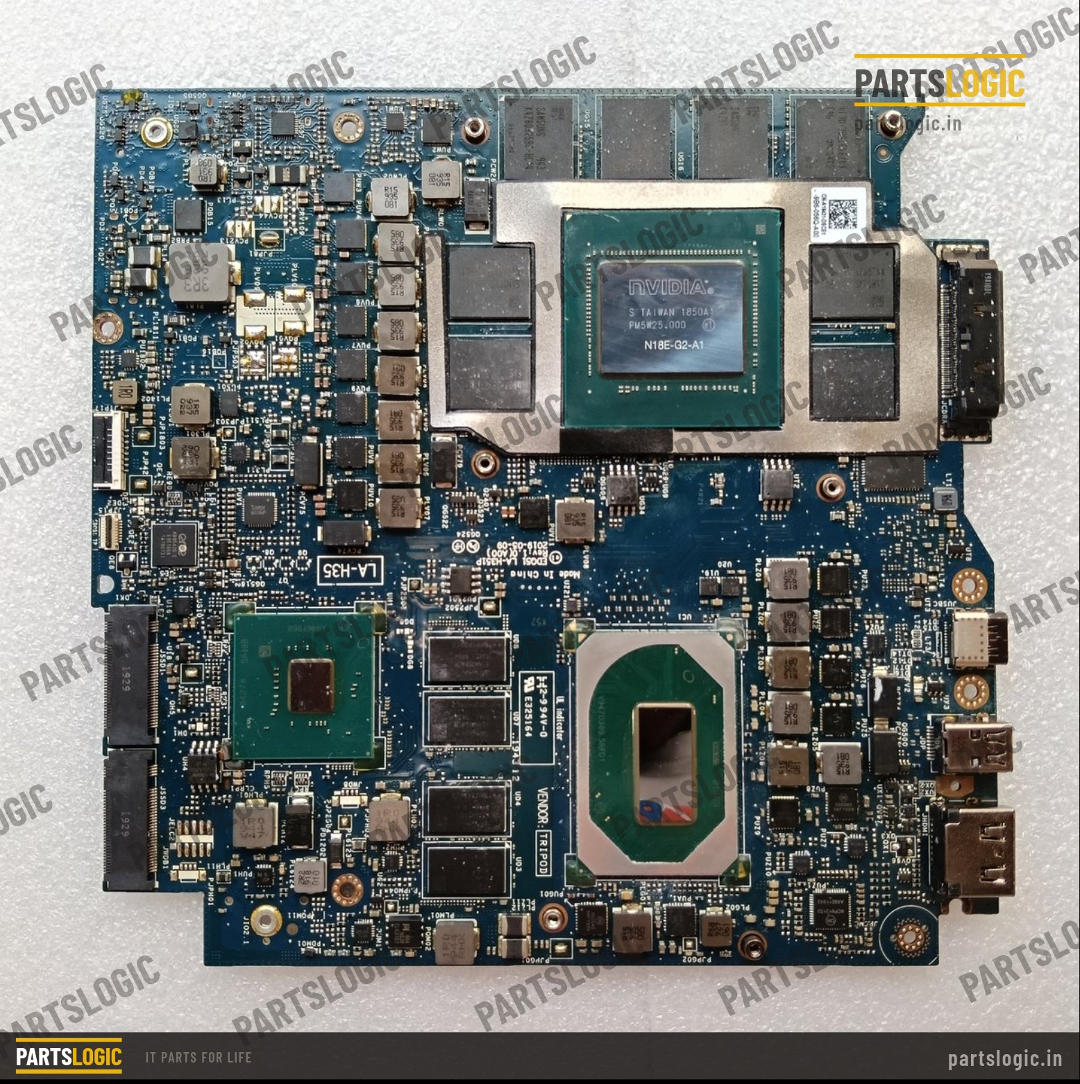 Dell Alienware 15 Laptop Motherboard — i9-9980HK, Discrete 8GB