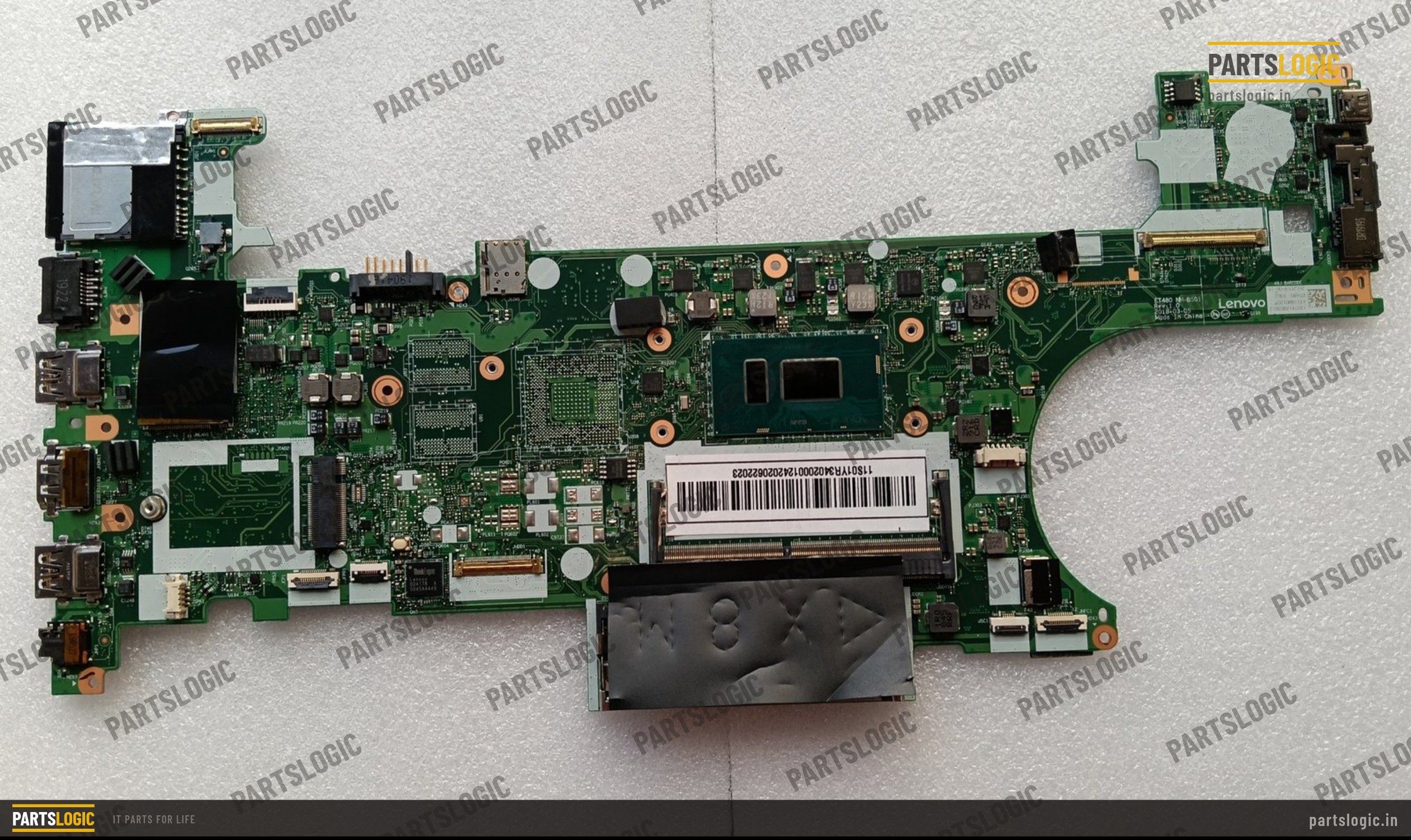 Lenovo ThinkPad T480 Laptop Motherboard — i7-8550U, Integrated Graphics
