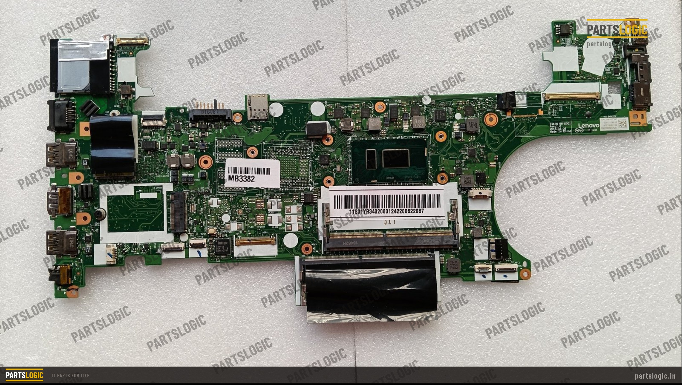 Lenovo ThinkPad T480 Laptop Motherboard — i7-8650U, Integrated Graphics