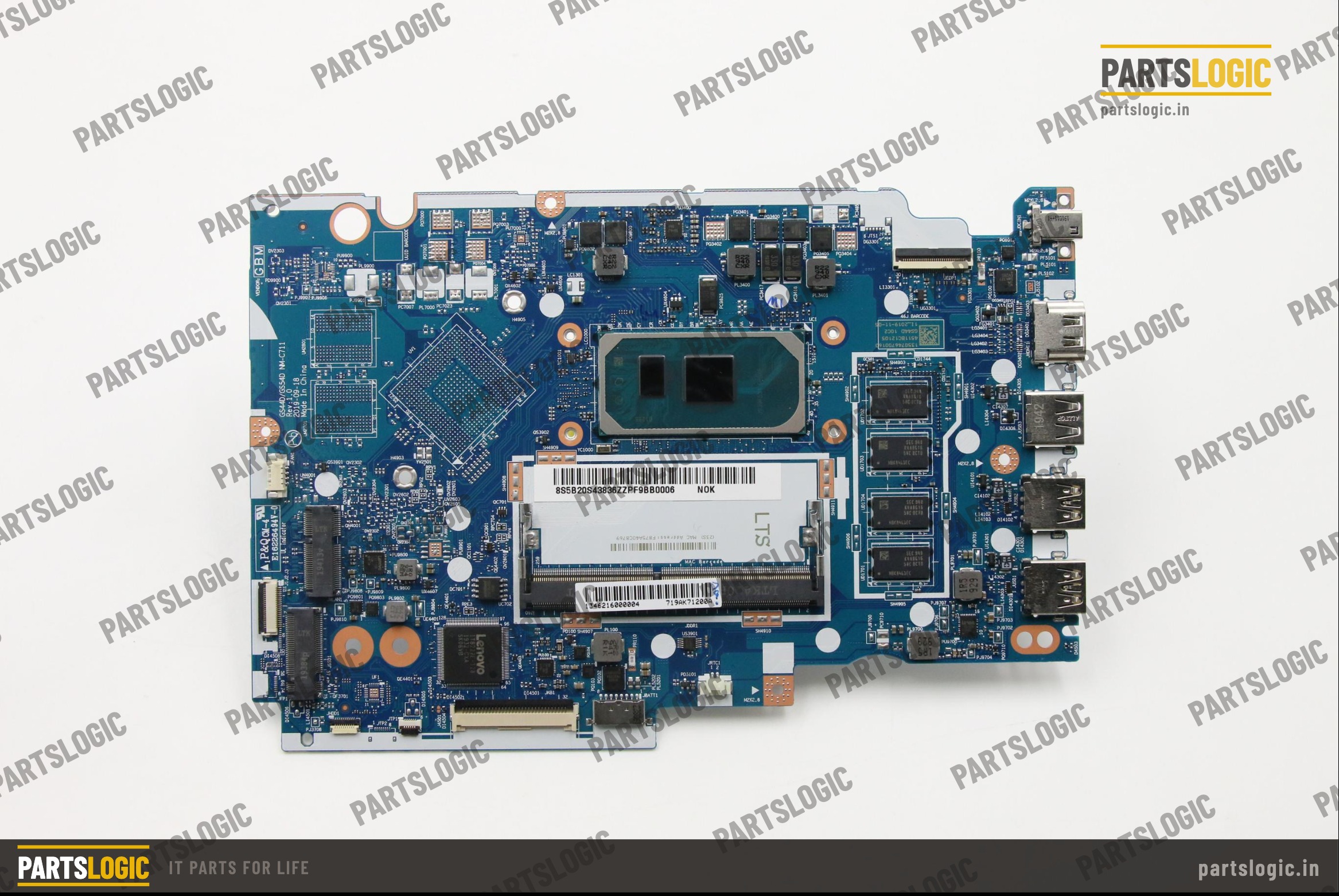 LENOVO S145-15iil GS44D/GS54D NM-C711 i3-1005G1 UMA