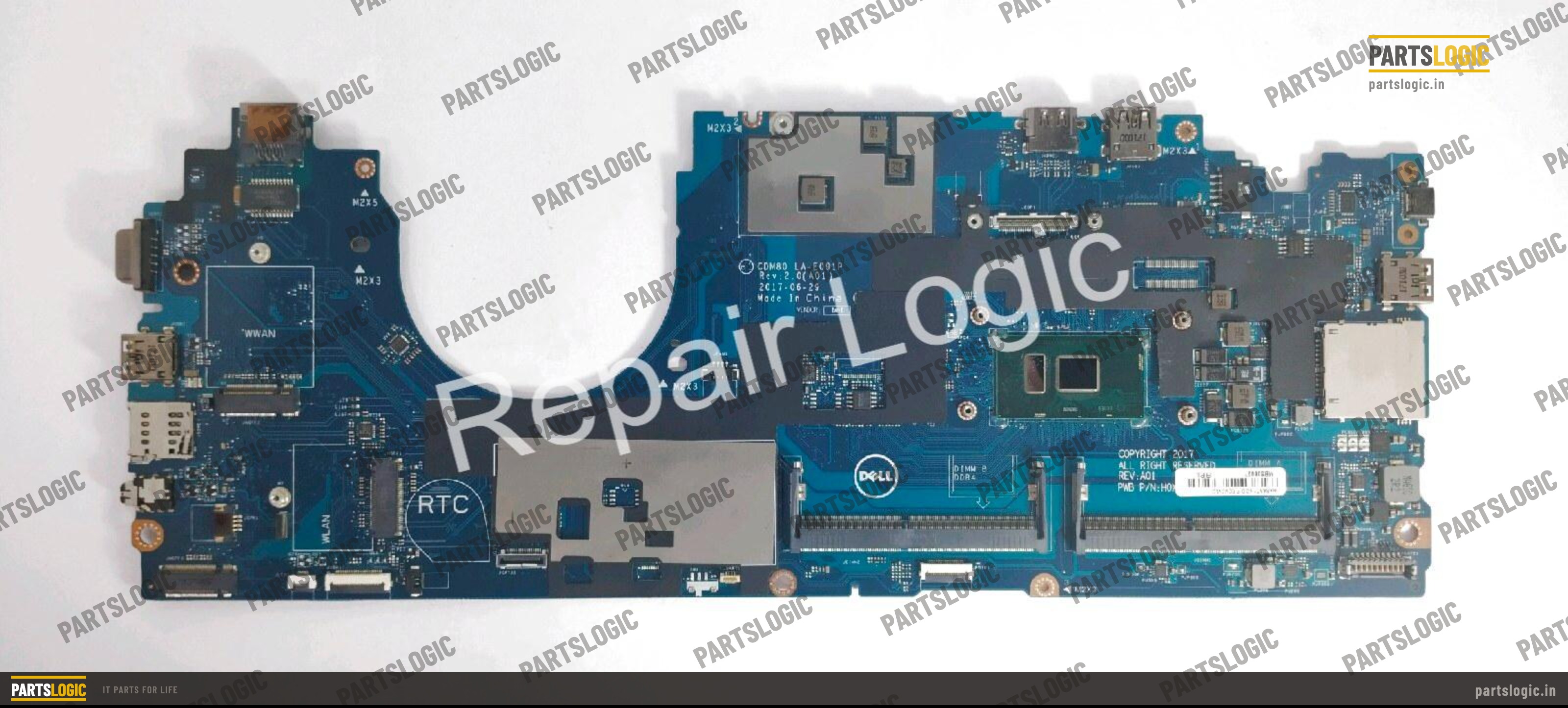 Dell Latitude E-Series 5290 Laptop Motherboard — i5-8350U, Integrated Graphics