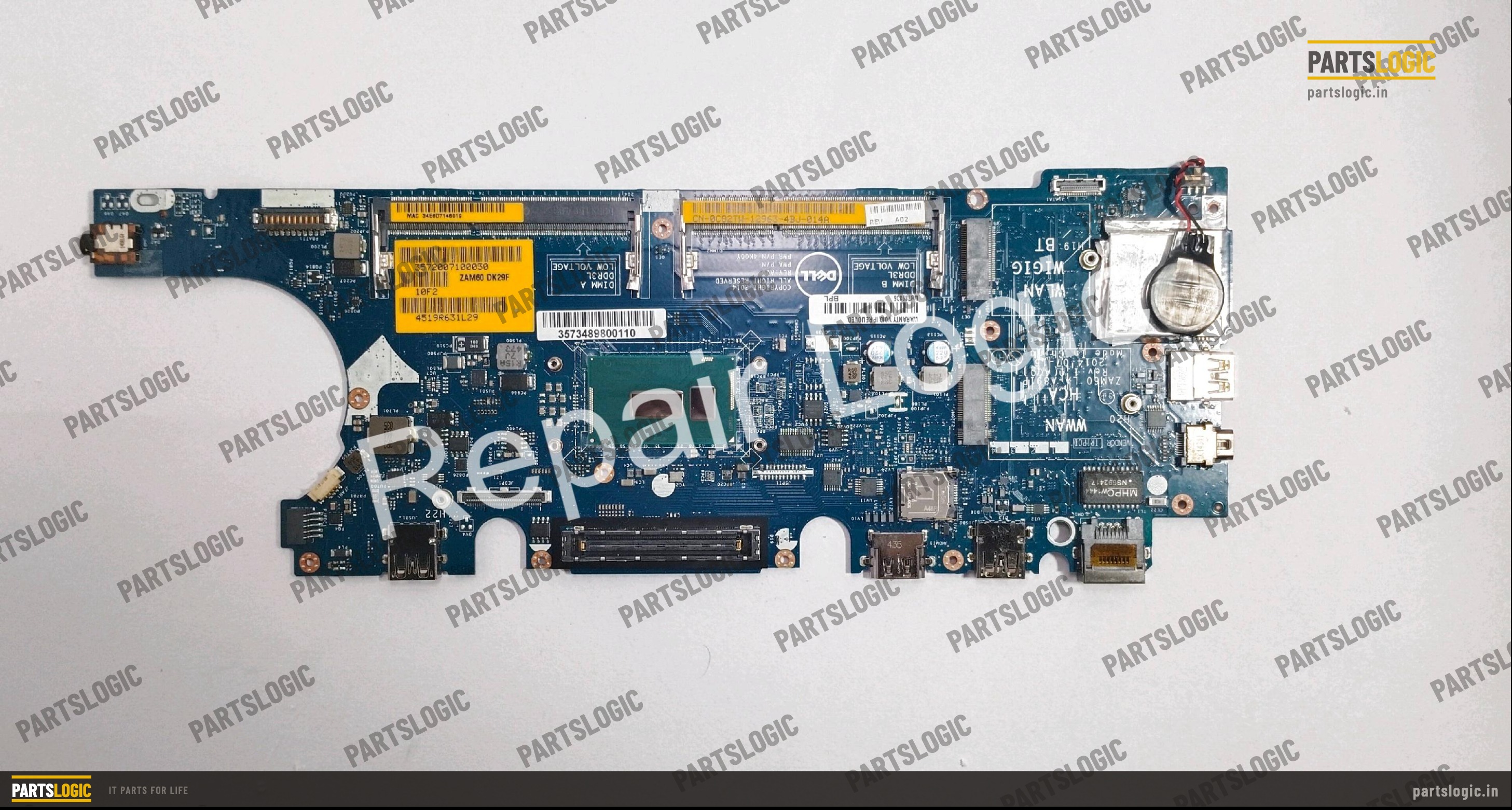 Dell Latitude E-Series 5250 Laptop Motherboard — i3-5010U
