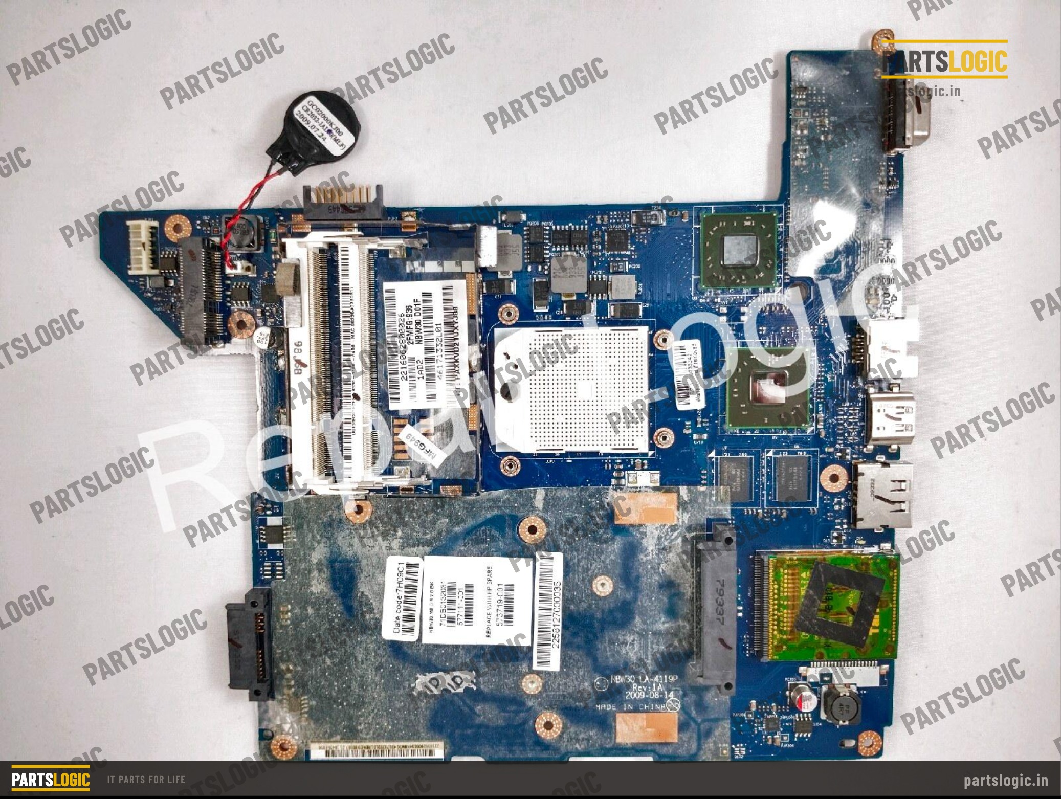 Dell Inspiron 15 Laptop Motherboard — i5-10300H, Discrete 4GB