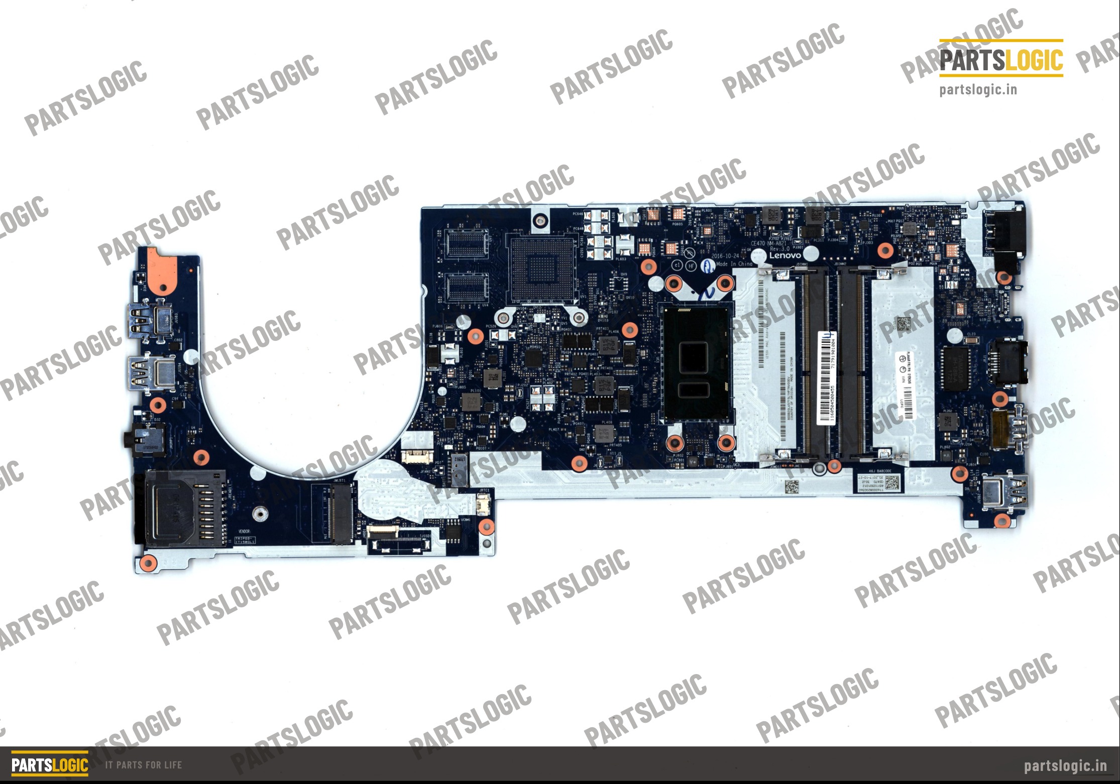 Lenovo ThinkPad E470 Laptop Motherboard — i5-7200U, Integrated Graphics