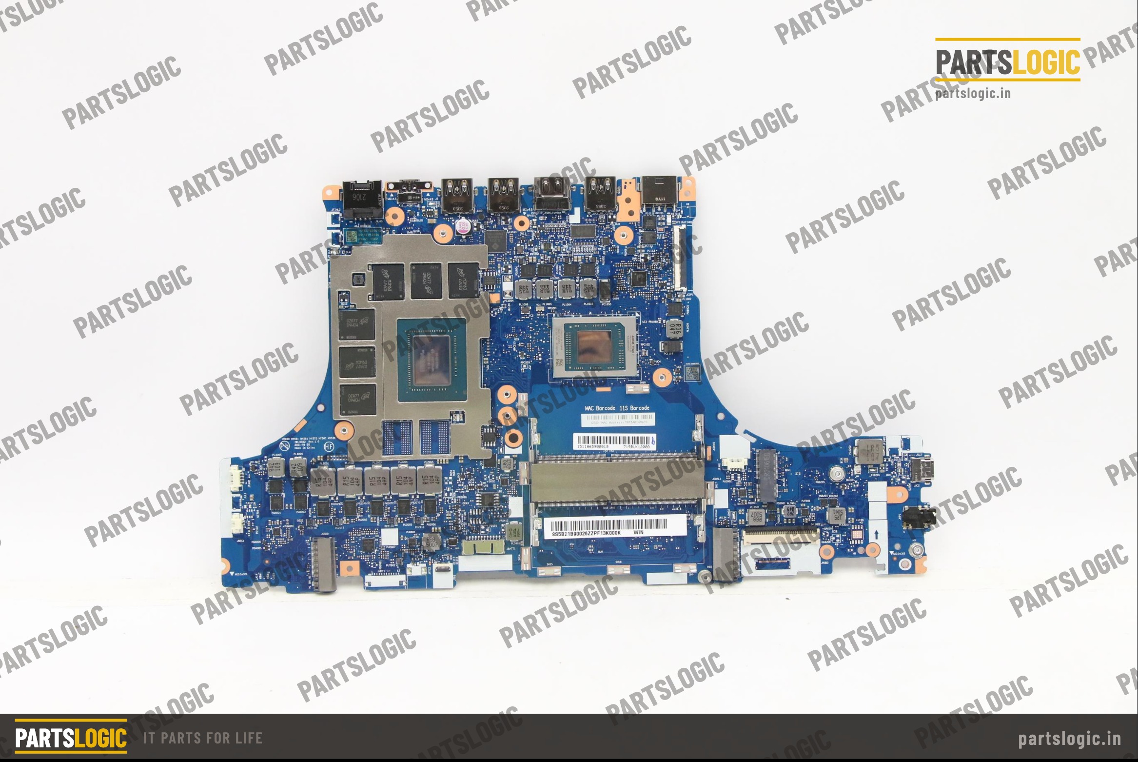 Lenovo Legion 5 Laptop Motherboard — Ryzen 7 5800H, Discrete 6GB