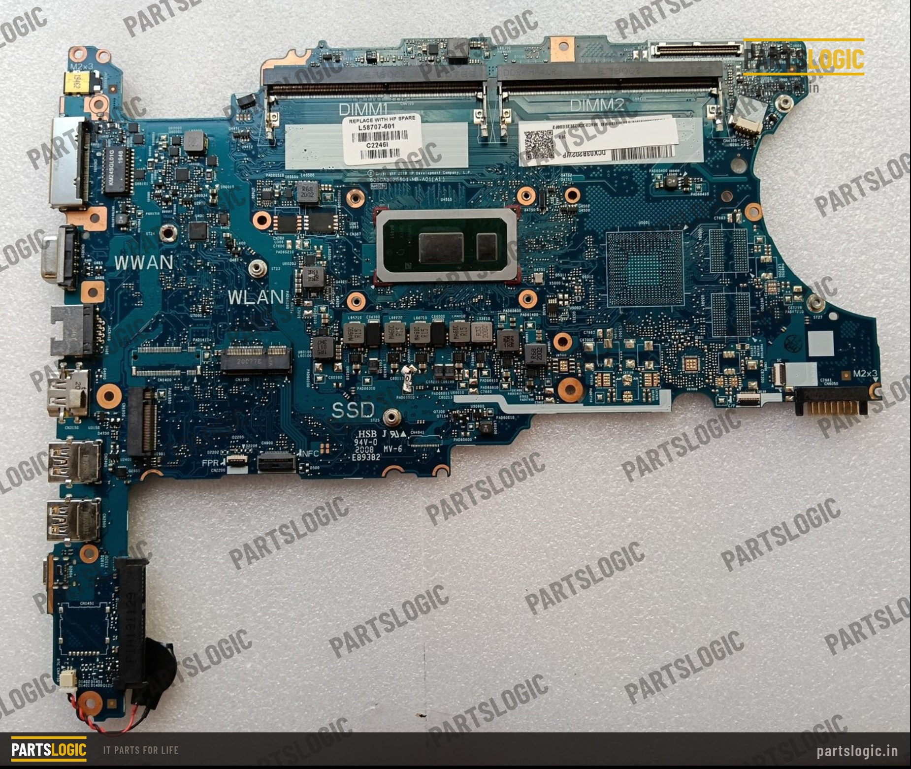 HP ProBook 640 G4 Laptop Motherboard — i5-8365U, Integrated Graphics