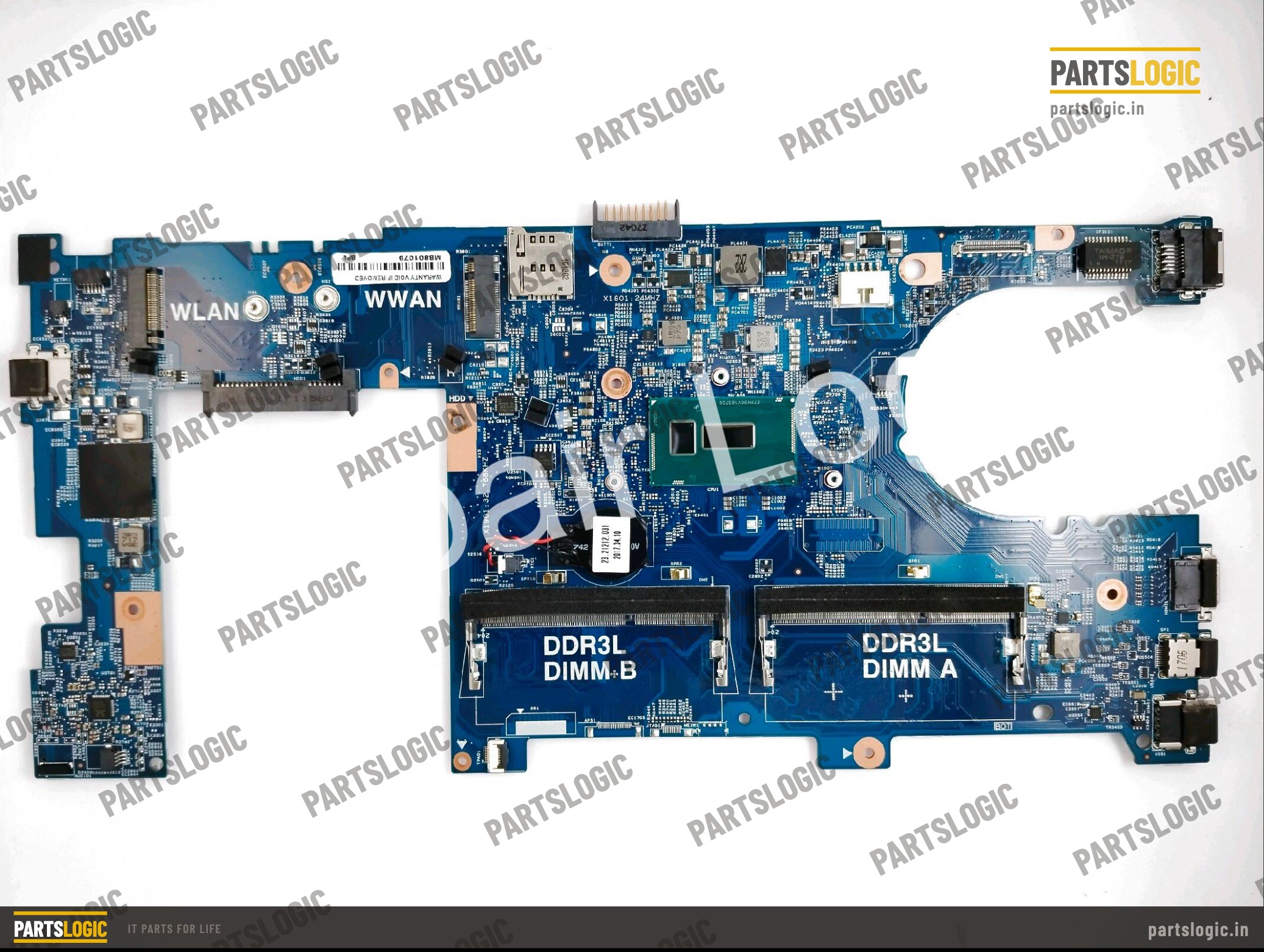 Dell Latitude 3350 Laptop Motherboard — i3-5005U, Integrated Graphics
