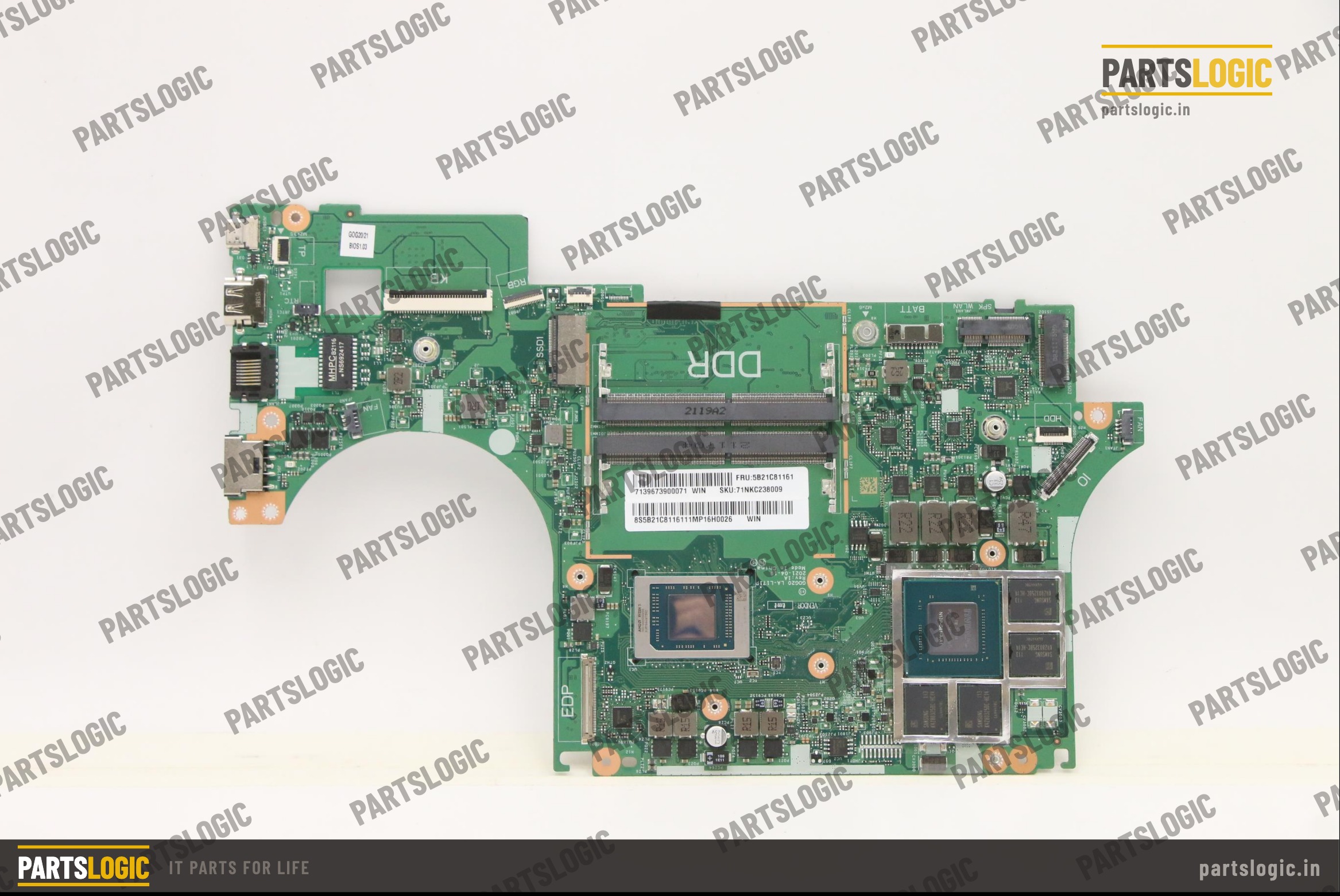 Lenovo IdeaPad Gaming Laptop Motherboard — Ryzen 5 5600H, Discrete 4GB