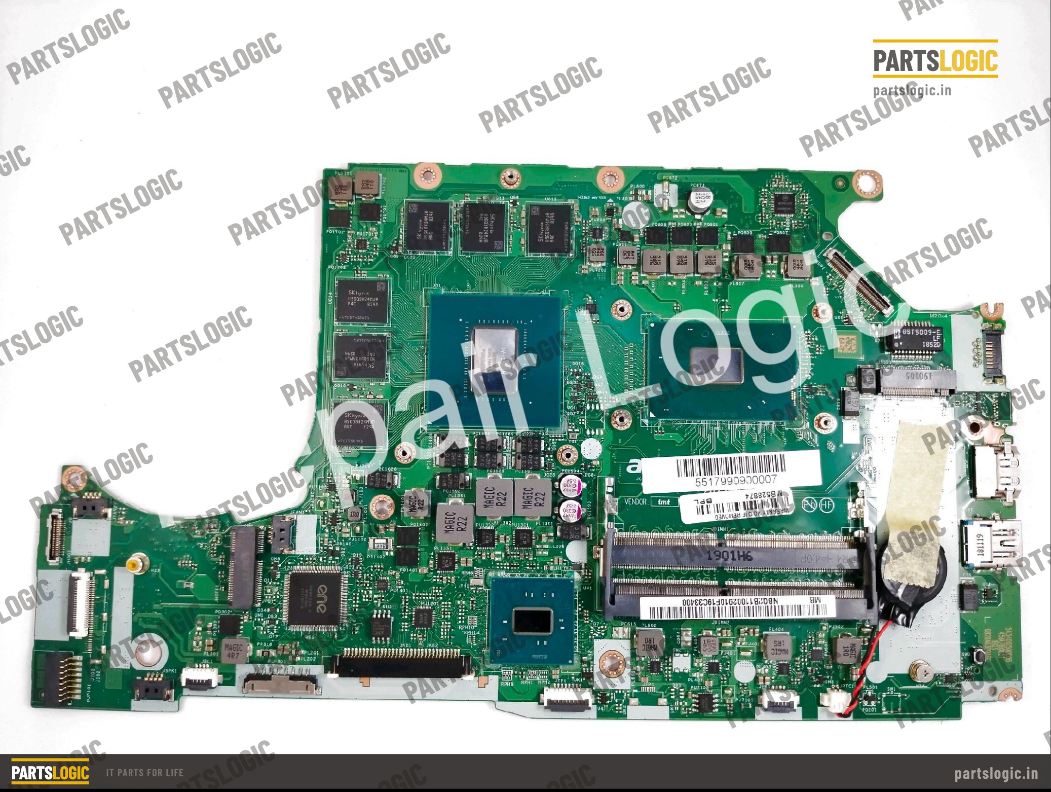 Acer Predator Helios Laptop Motherboard — i5-7300HQ, Discrete 6GB