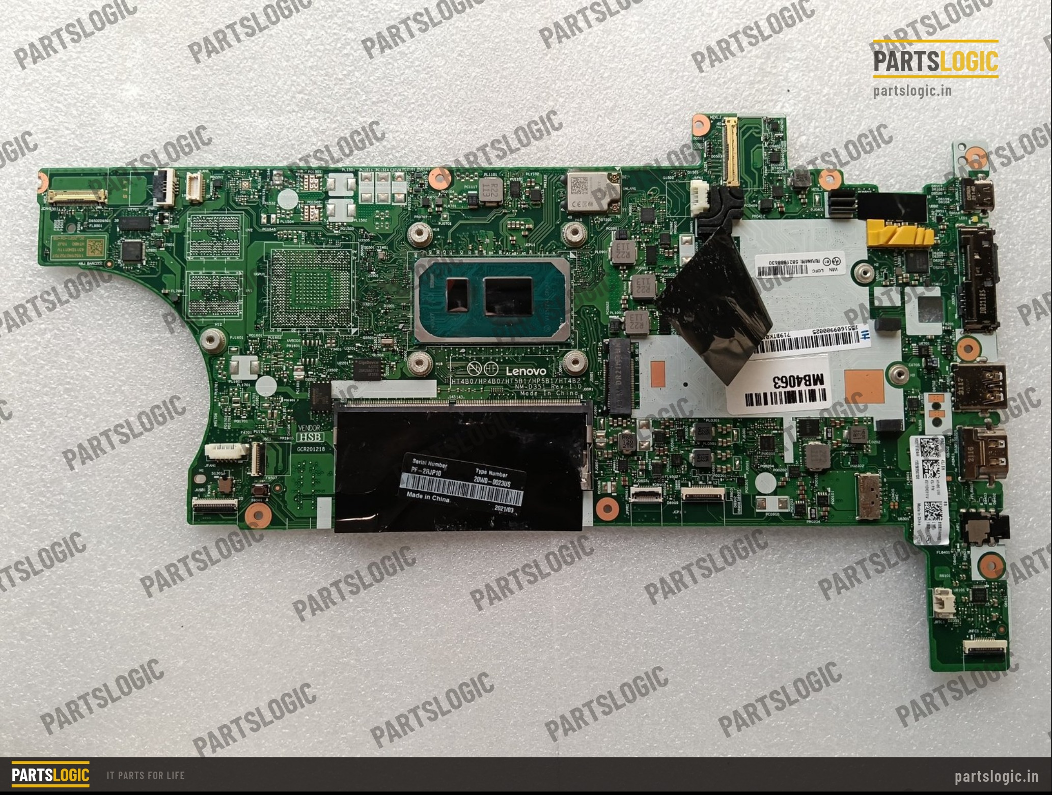 Lenovo ThinkPad T14 Gen 2 Laptop Motherboard — i5-1145G7, Integrated Graphics