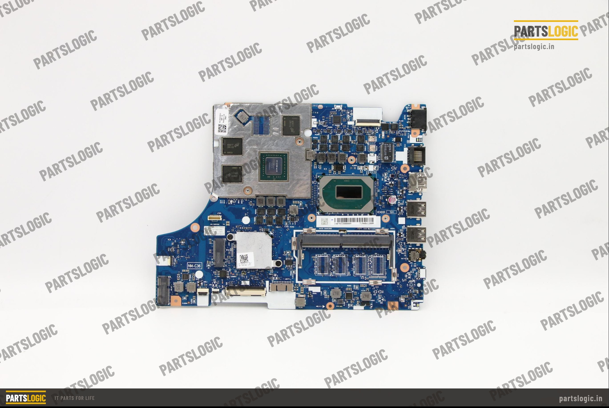 Lenovo ThinkPad L340 Laptop Motherboard — i5-9300H, Discrete 3GB
