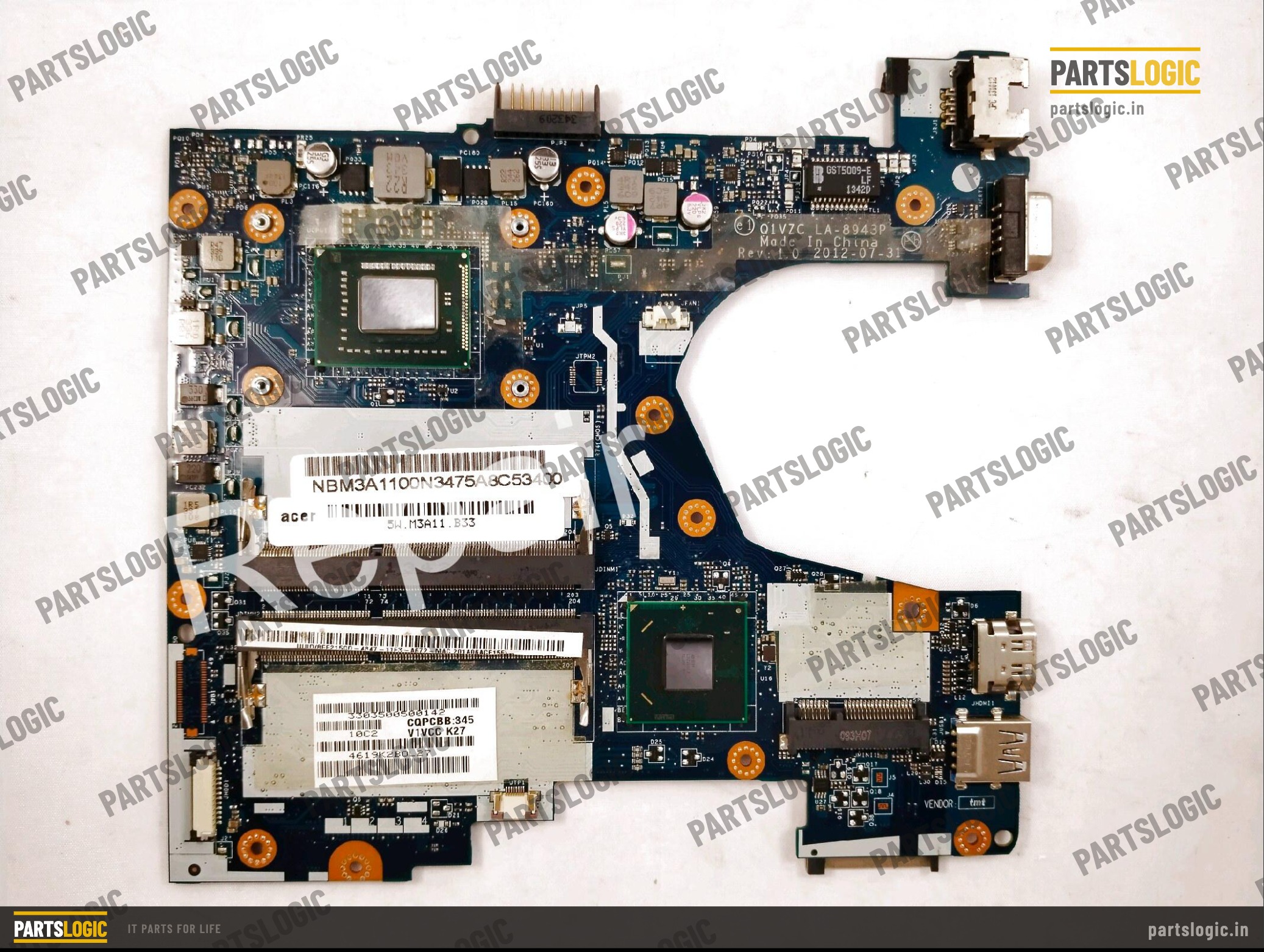 ACER V5-131 / V5-171 LA-8941P / LA-8943P i3-2375M UMA