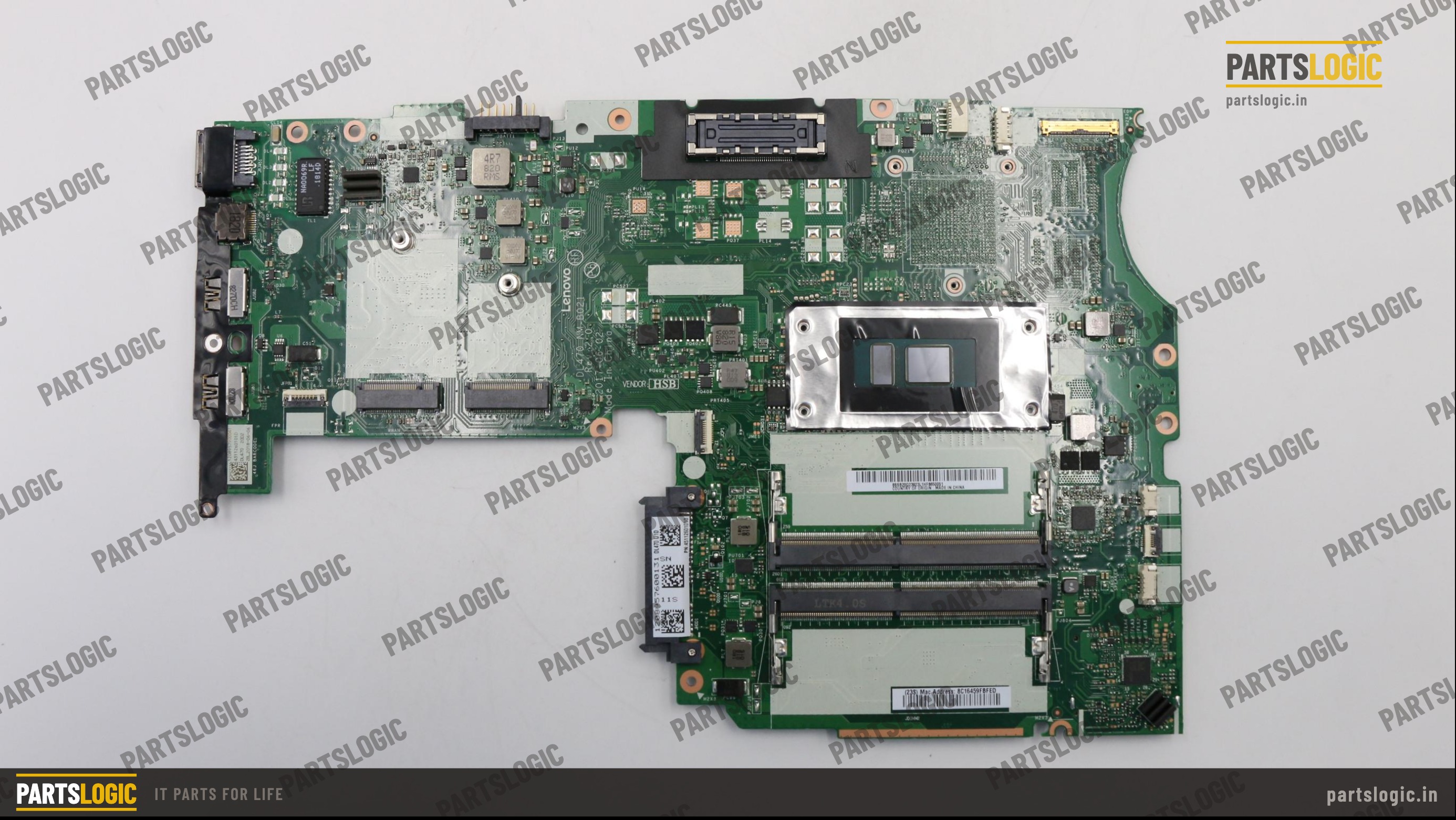 Lenovo ThinkPad L470 Laptop Motherboard — i7-7600U, Integrated Graphics