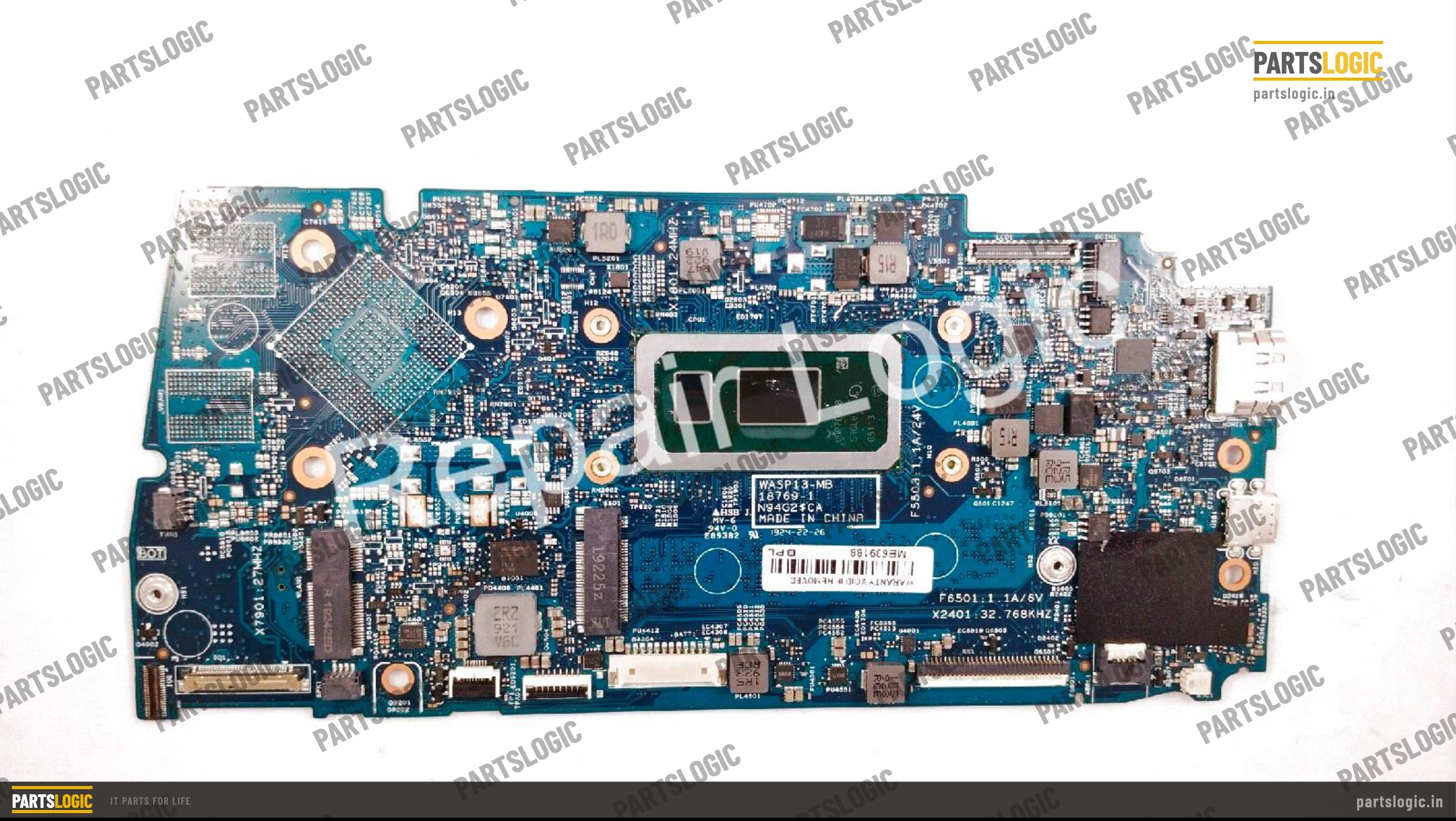 Dell Inspiron 5390 Laptop Motherboard — i3-10110U, Integrated Graphics