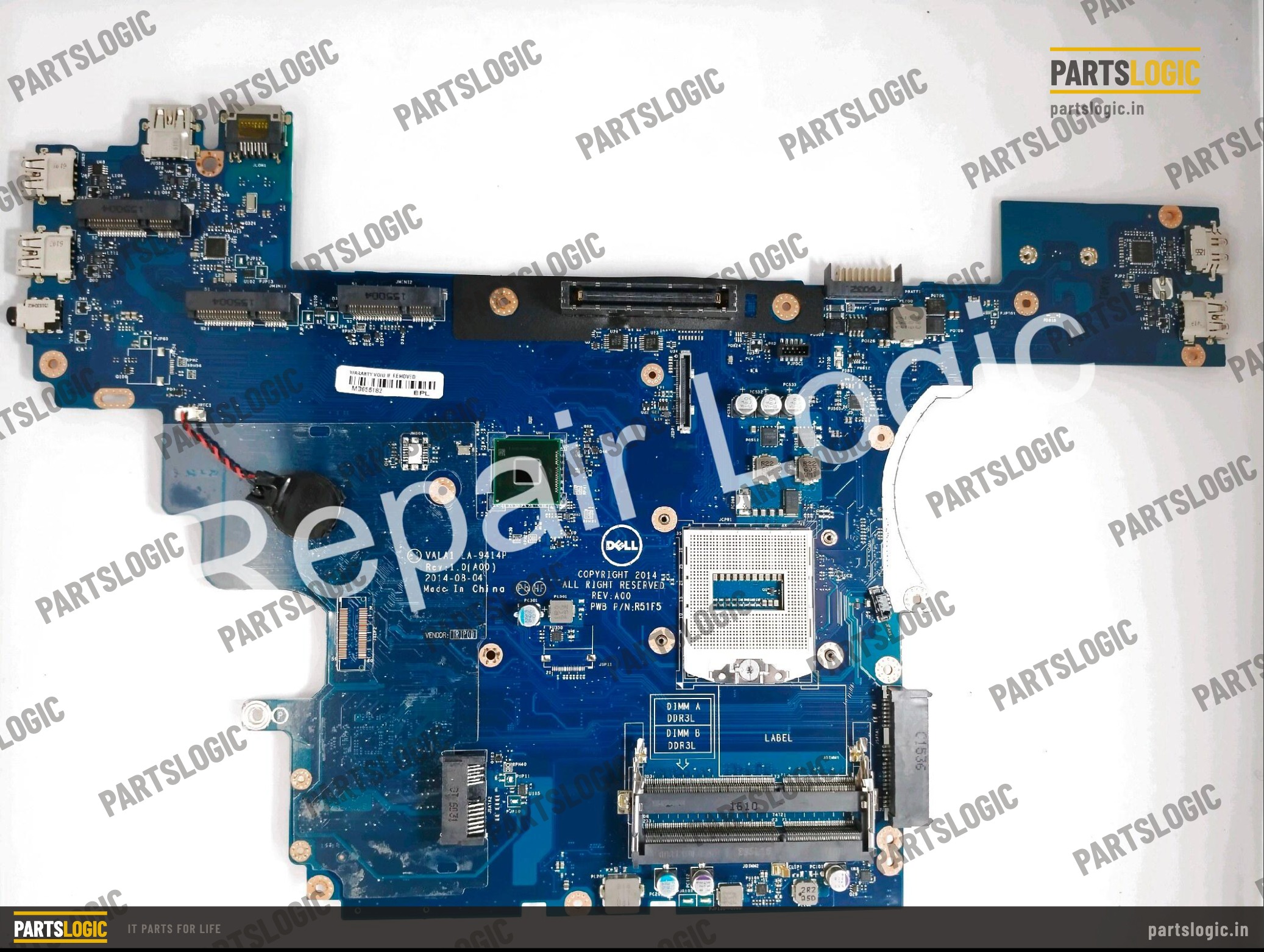 Dell Latitude E-Series 6540 Laptop Motherboard — Integrated Graphics