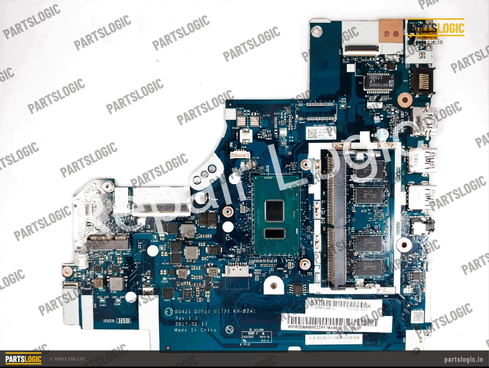 Lenovo IdeaPad 320 Laptop Motherboard — Pentium 4415U, Integrated Graphics