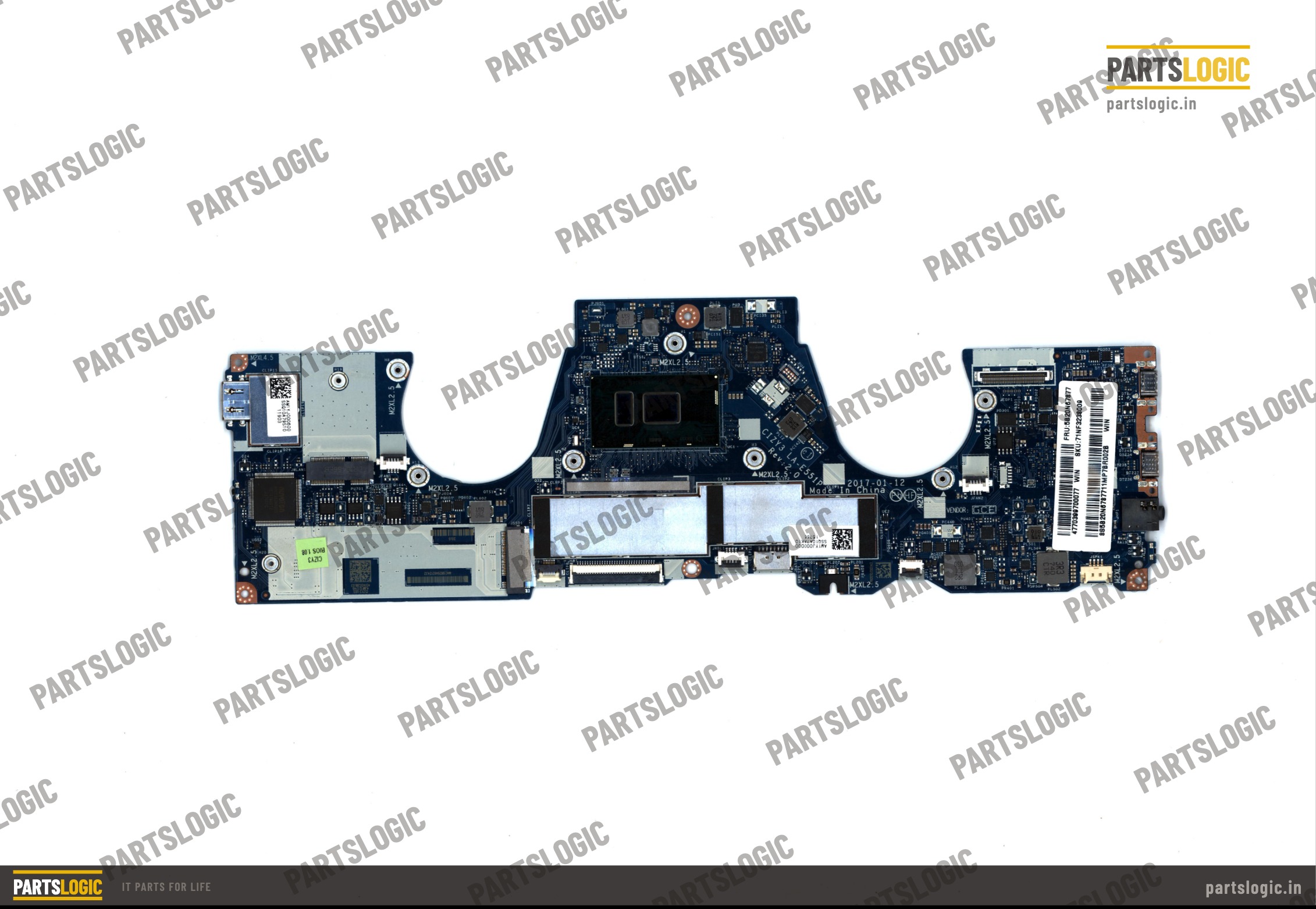 Lenovo Yoga 720-13IKB Laptop Motherboard — i7-7500U, Integrated Graphics